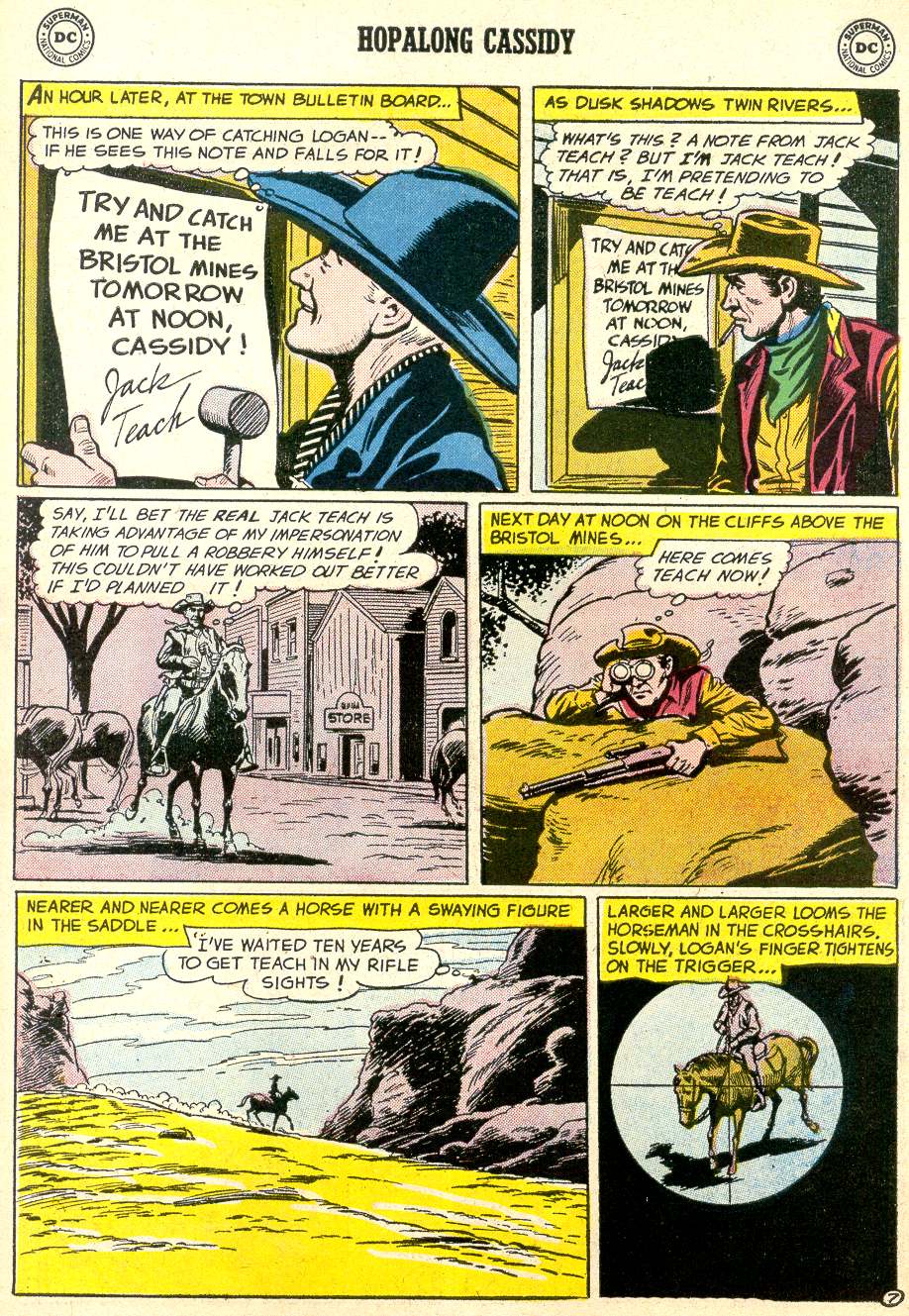 Read online Hopalong Cassidy comic -  Issue #121 - 31