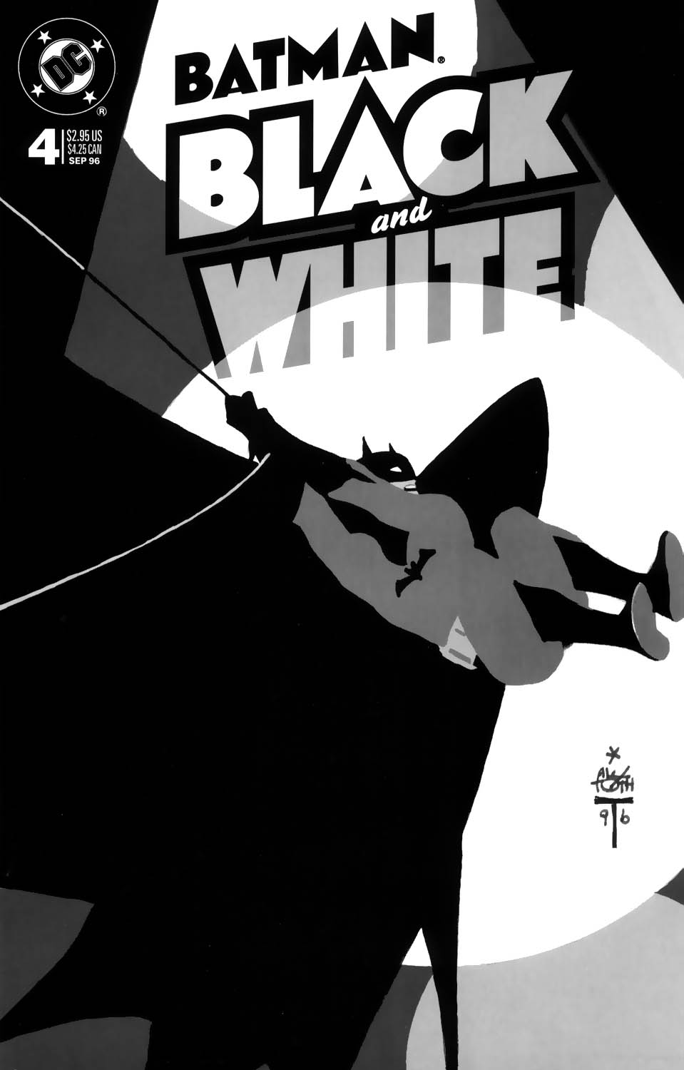 Read online Batman Black and White comic -  Issue #4 - 1