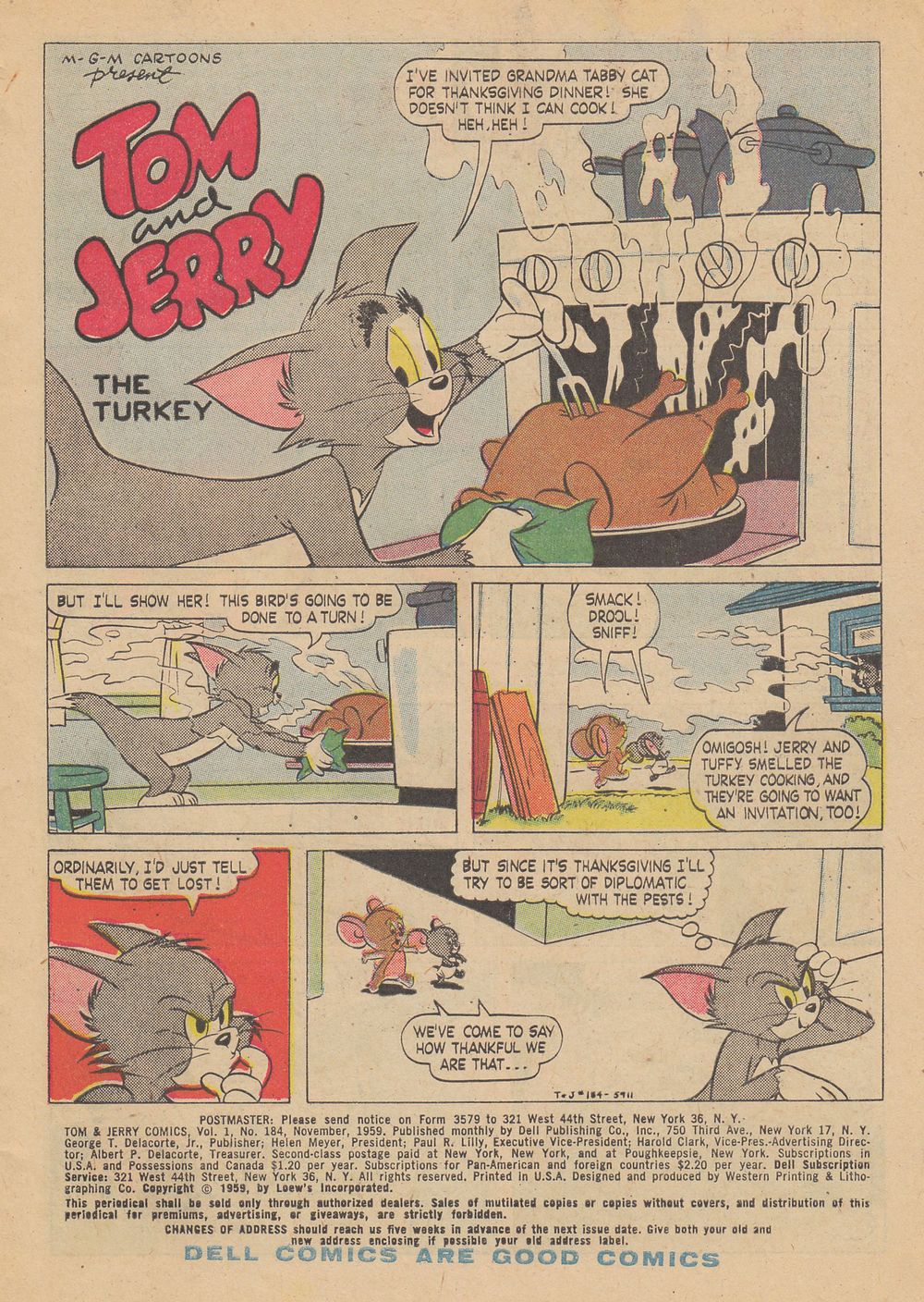 Read online Tom & Jerry Comics comic -  Issue #184 - 3