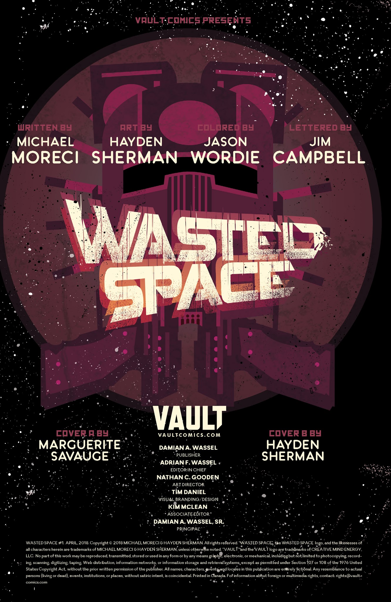 Read online Wasted Space comic -  Issue #1 - 2