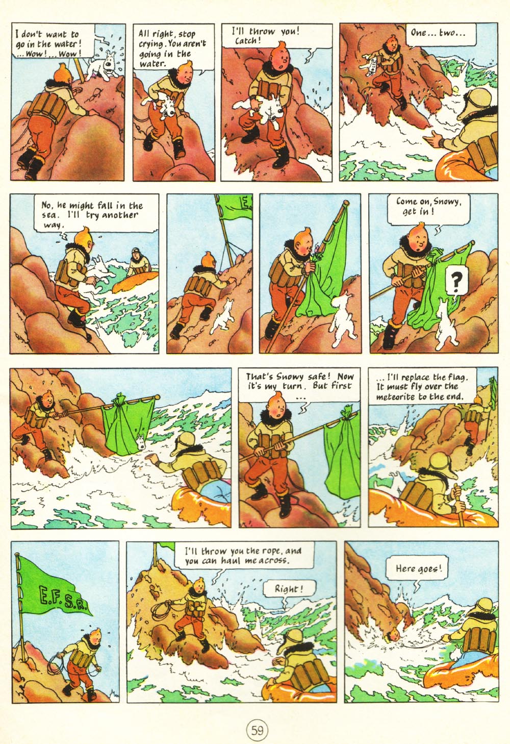 Read online The Adventures of Tintin comic -  Issue #10 - 62