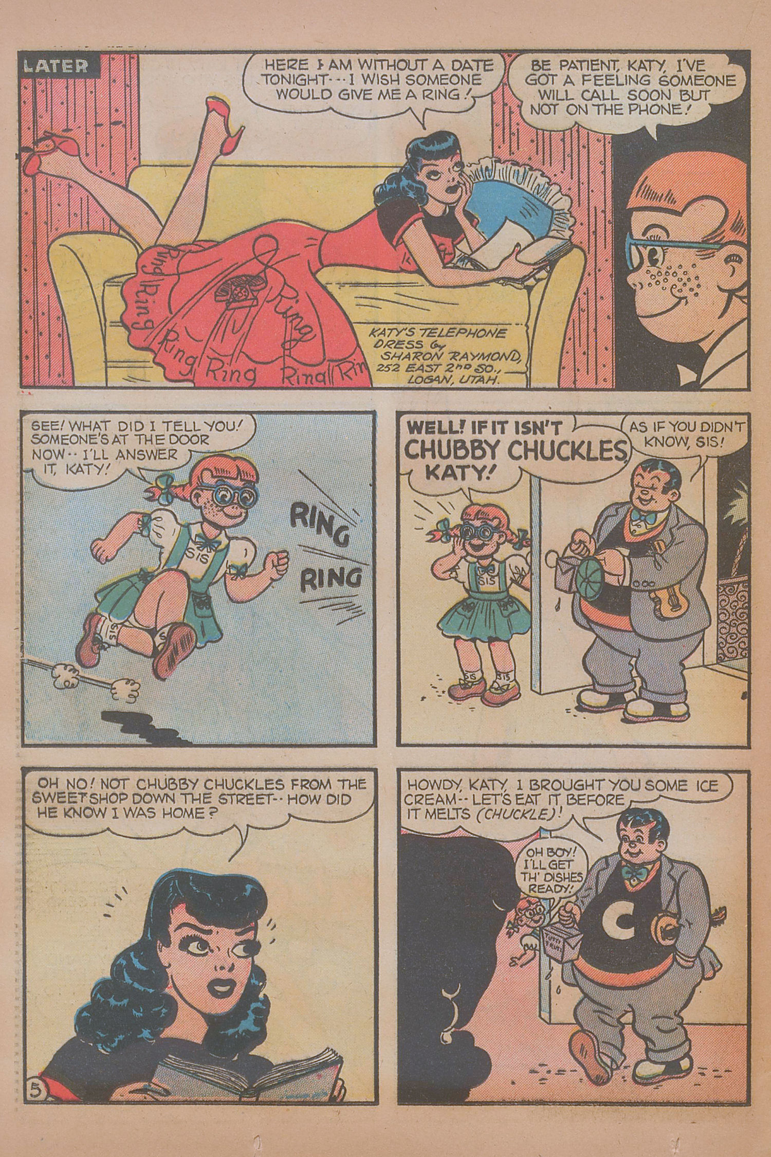 Read online Katy Keene (1949) comic -  Issue #3 - 24