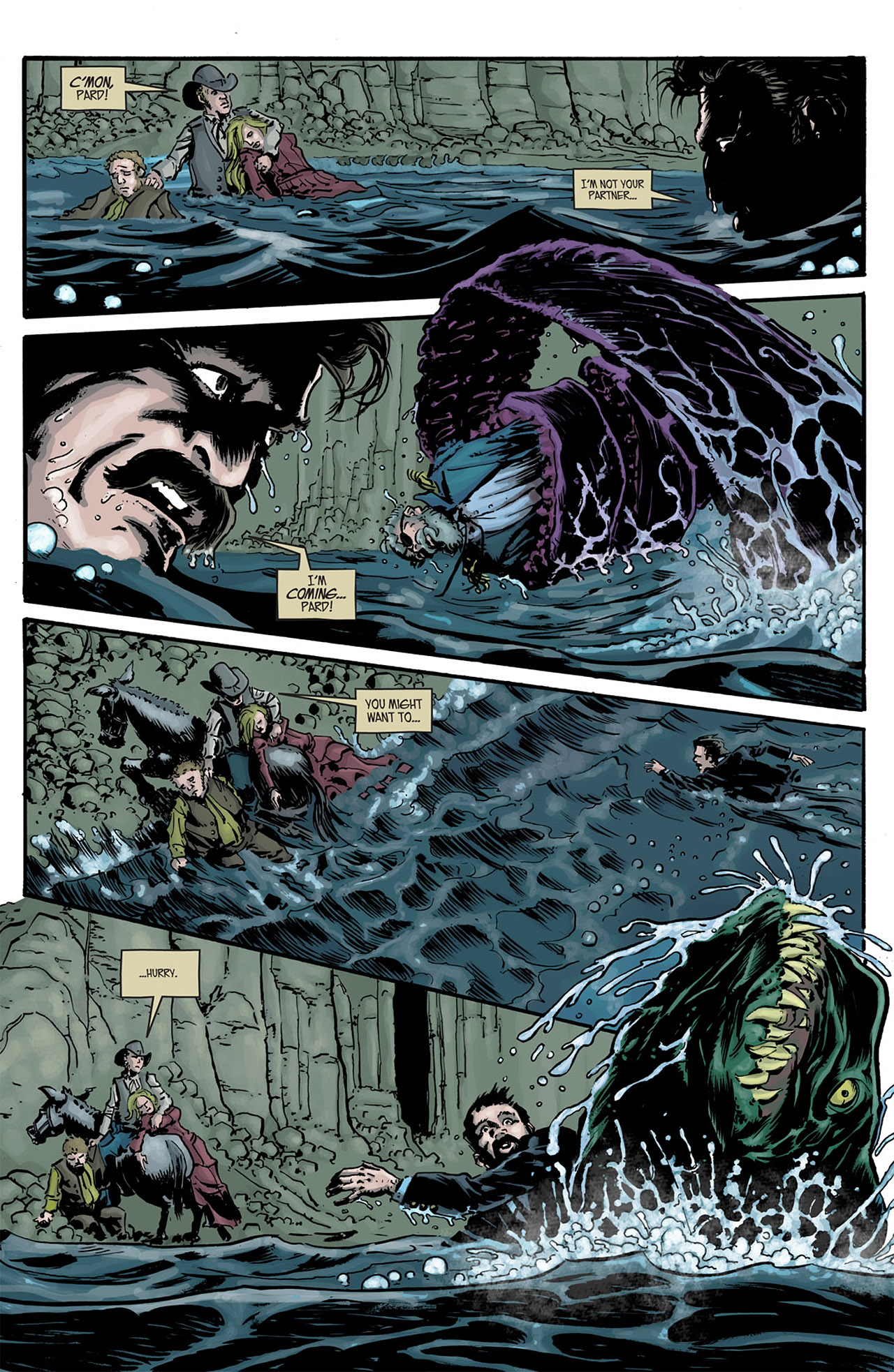 Read online Deadlands: Black Water comic -  Issue # Full - 14
