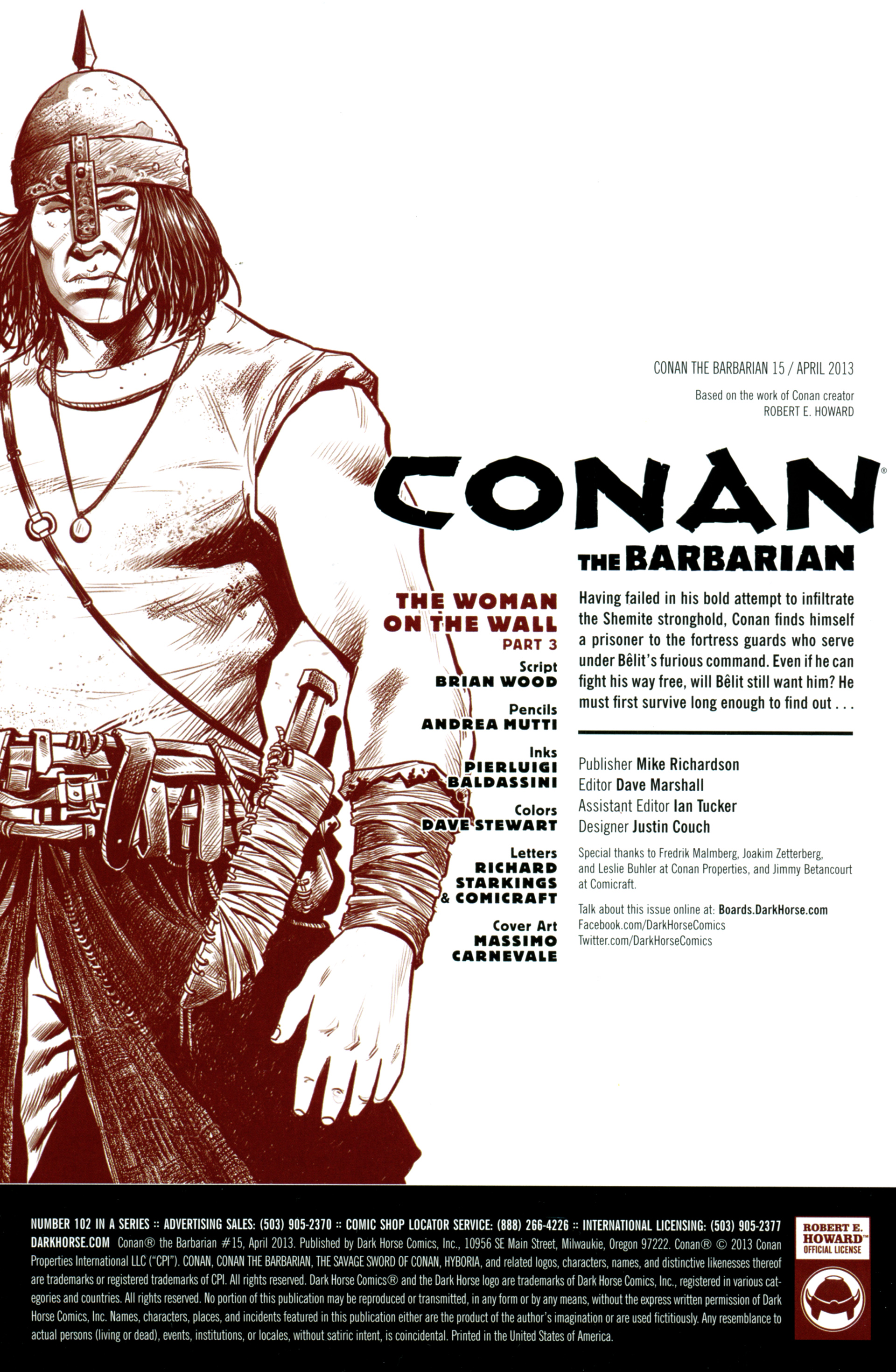 Read online Conan the Barbarian (2012) comic -  Issue #15 - 2