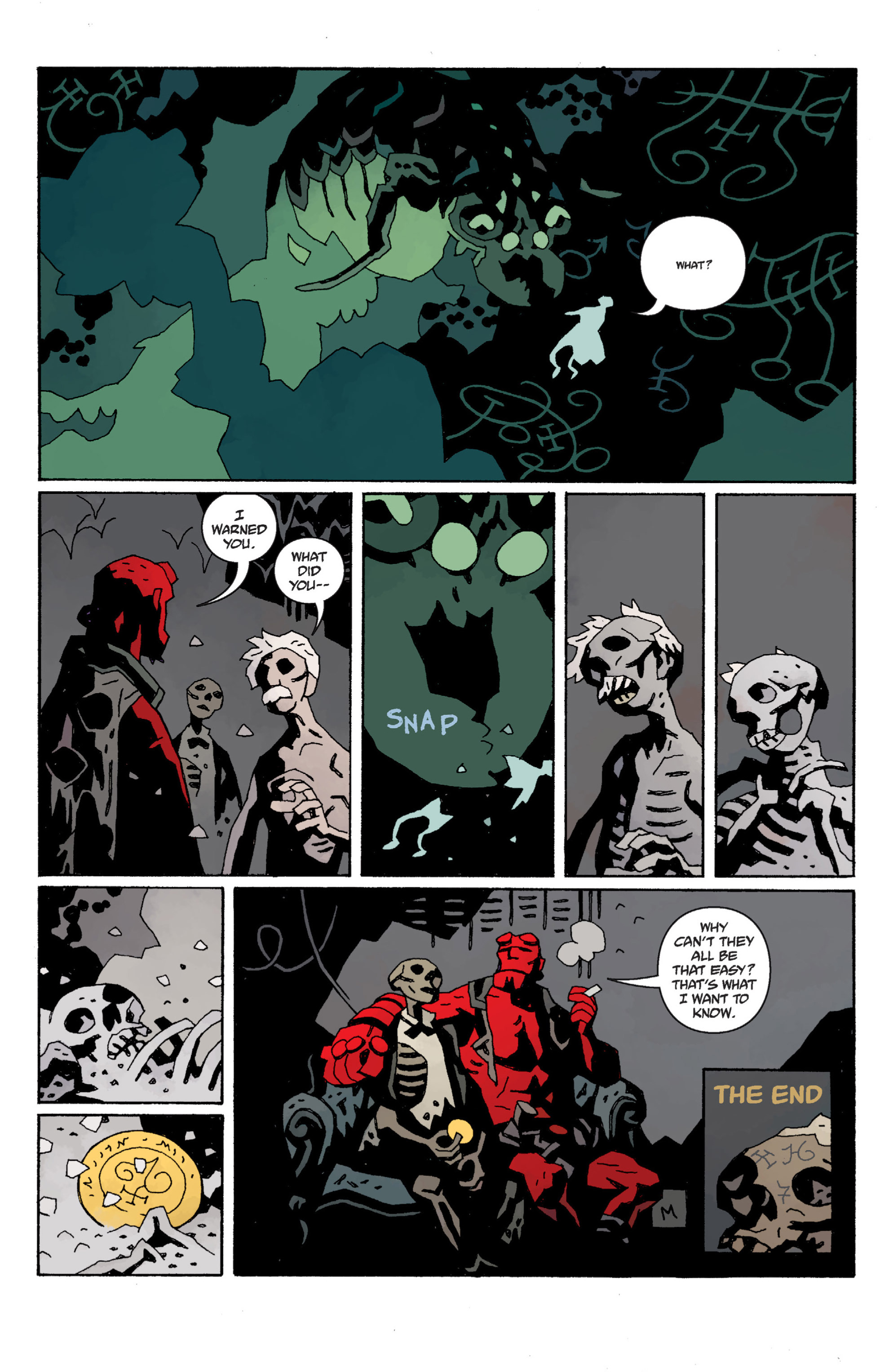 Read online Hellboy comic -  Issue #11 - 154