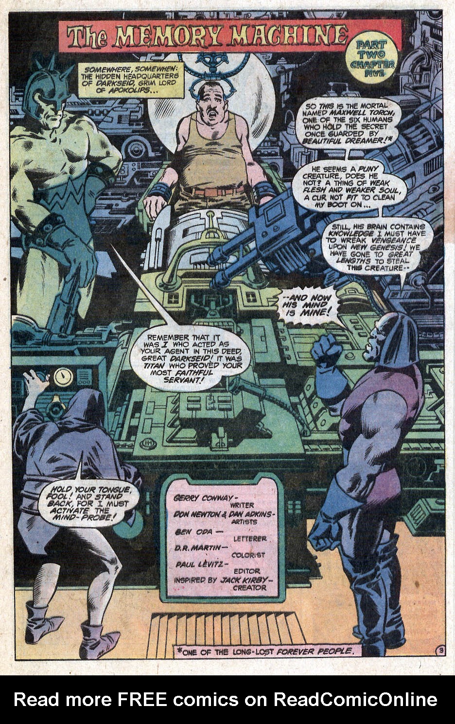 Read online New Gods (1977) comic -  Issue #17 - 4