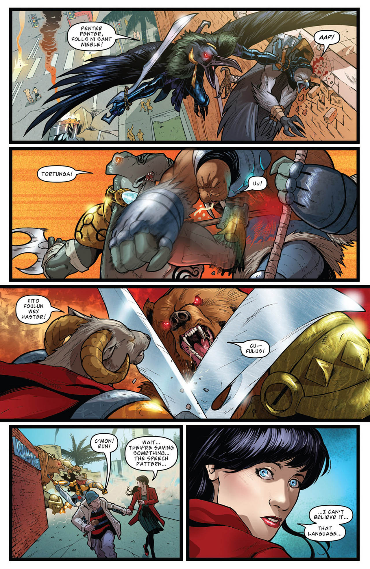 Read online Battle Beasts comic -  Issue #1 - 27