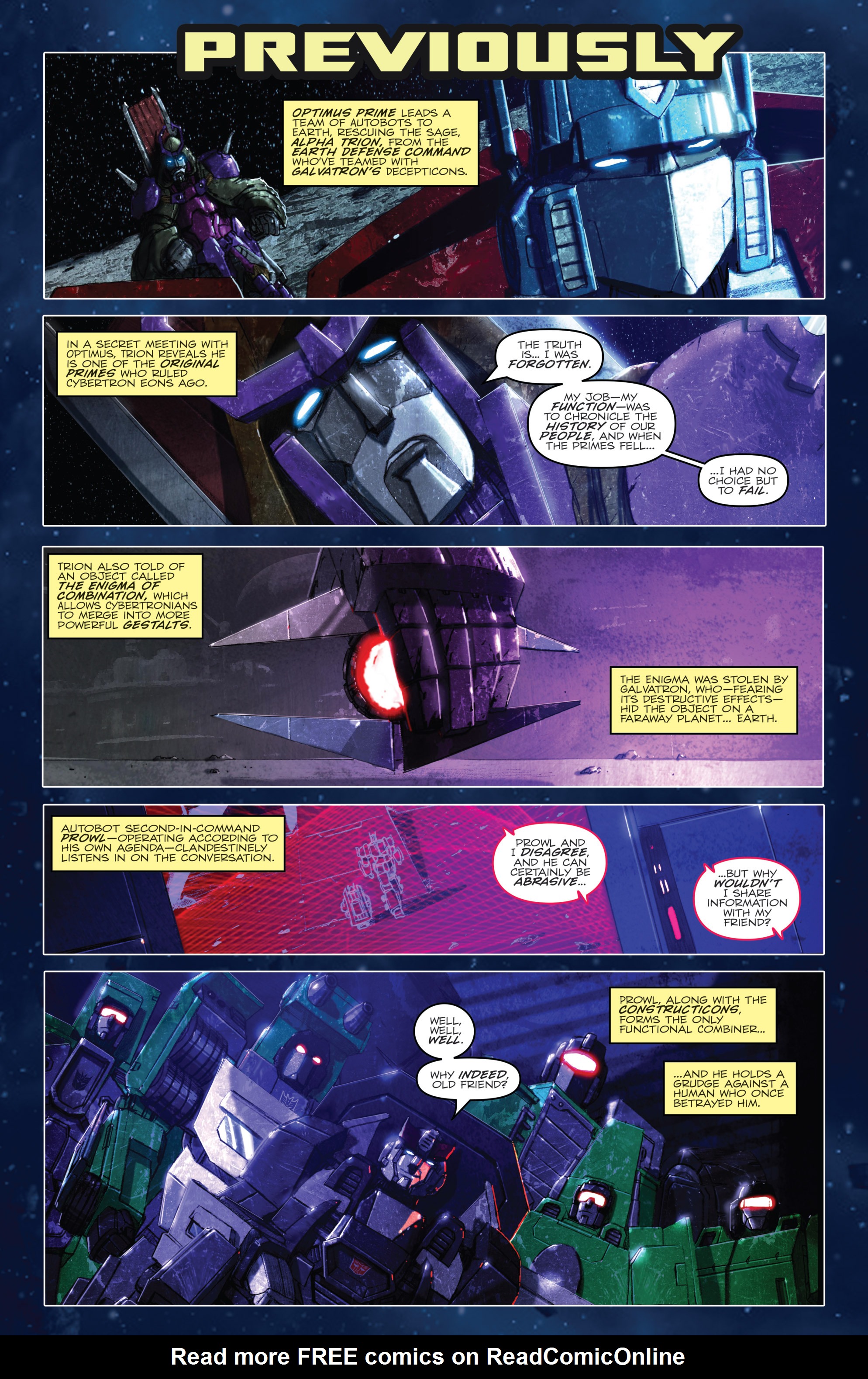 Read online The Transformers (2014) comic -  Issue #35 - 3