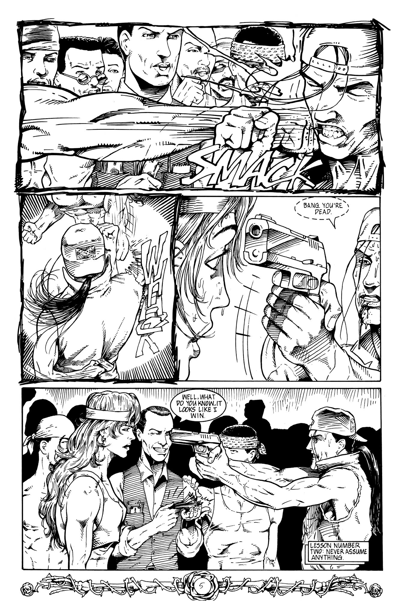 Read online Rose 'n' Gunn comic -  Issue #6 - 7