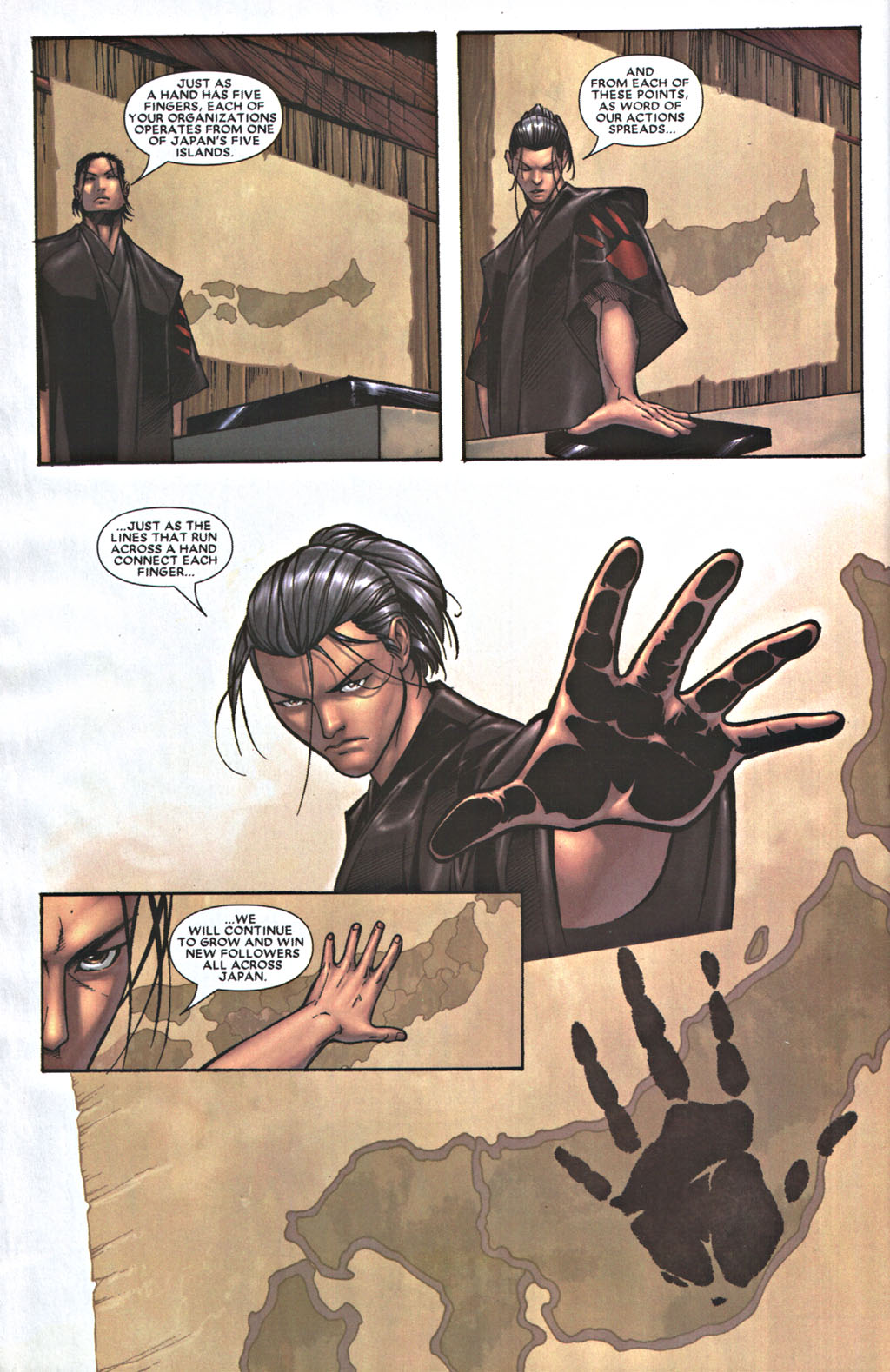 Read online Elektra: The Hand comic -  Issue #3 - 4