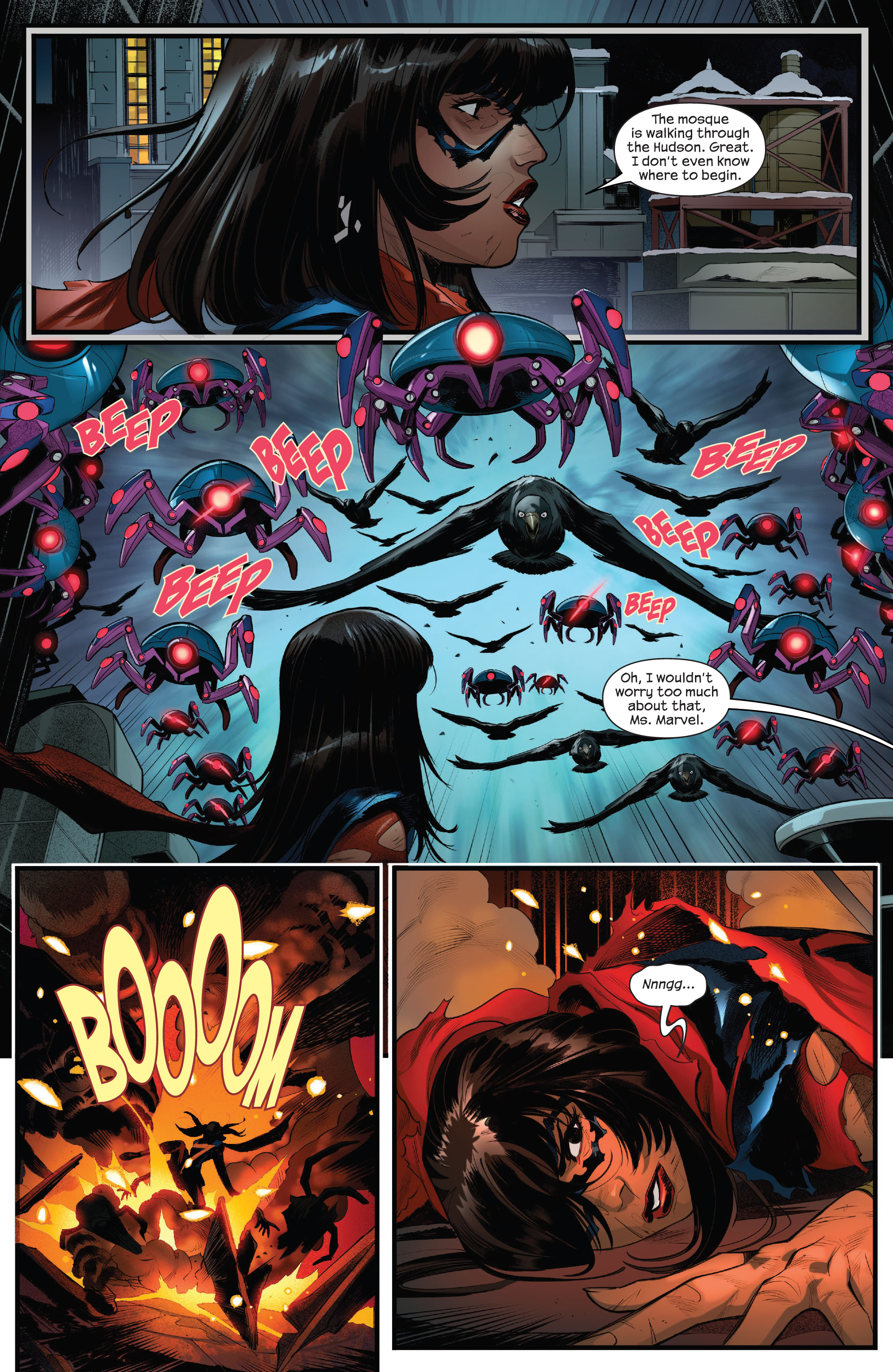 Read online Dark Web: Ms. Marvel comic -  Issue #2 - 10