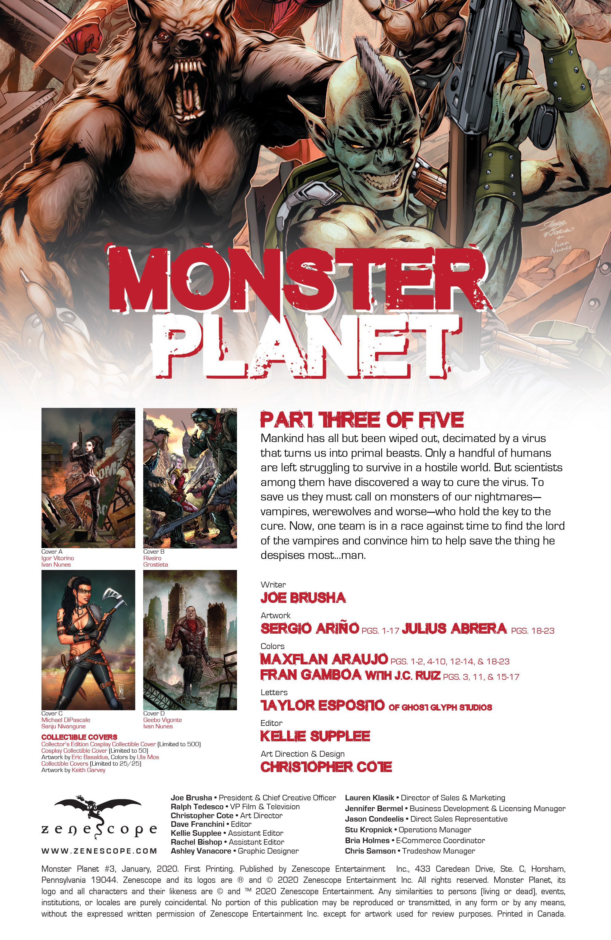 Read online Monster Planet comic -  Issue #3 - 2