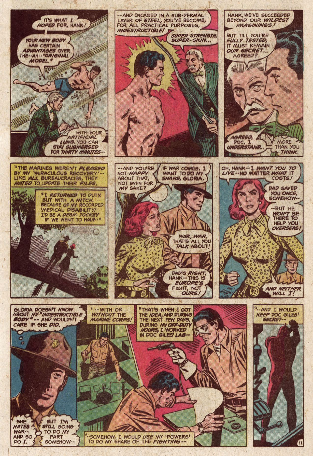 Read online Steel, The Indestructible Man comic -  Issue #1 - 21