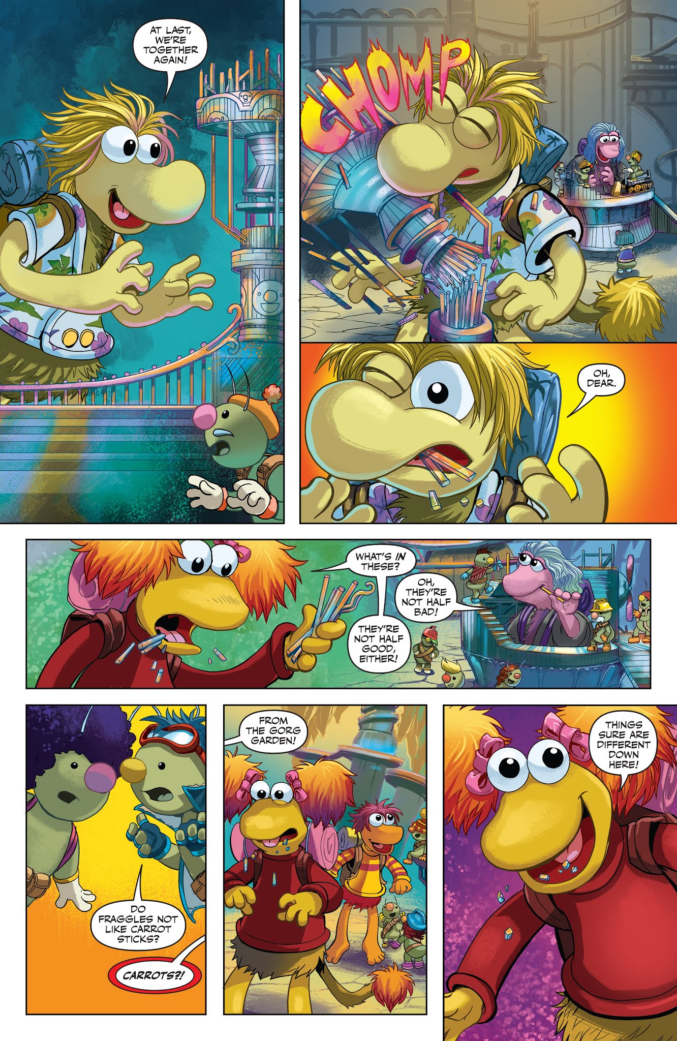 Read online Jim Henson's Fraggle Rock: Journey to the Everspring comic -  Issue #3 - 12