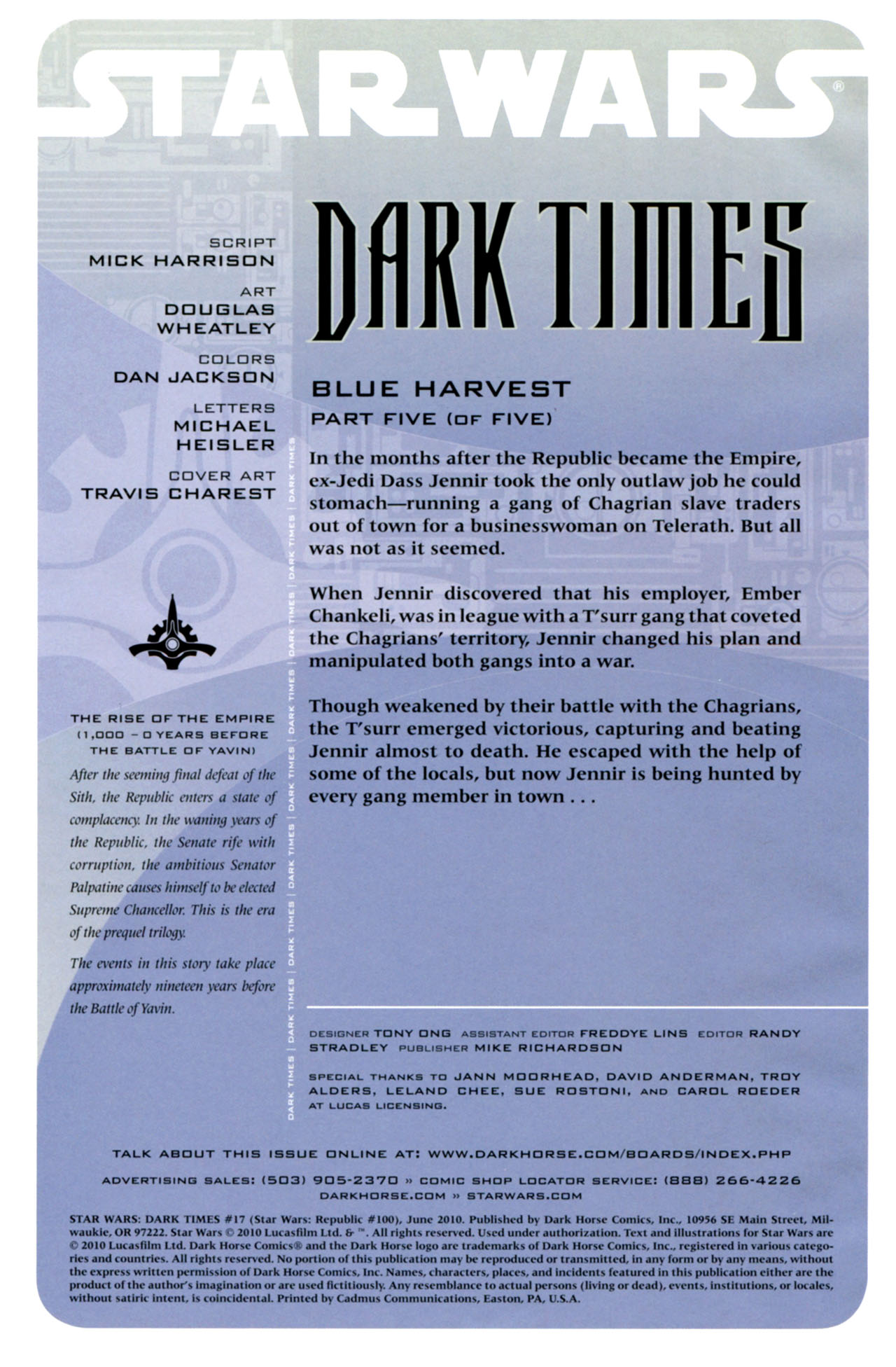 Read online Star Wars: Dark Times comic -  Issue #17 - Blue Harvest, Part 5 - 2