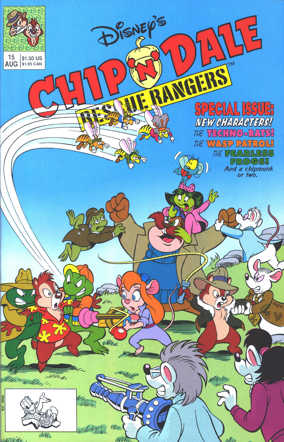 Read online Disney's Chip 'N Dale Rescue Rangers comic -  Issue #15 - 1