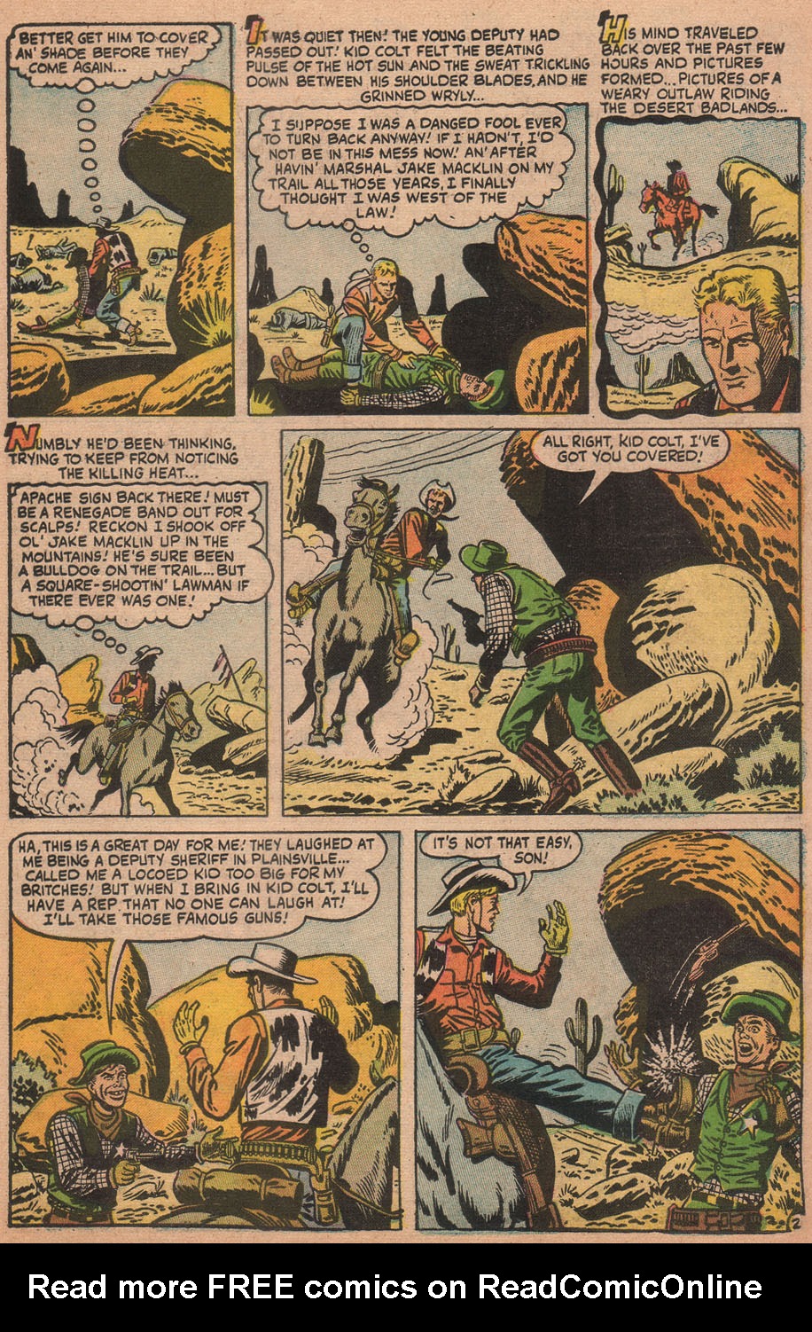 Read online Kid Colt Outlaw comic -  Issue #34 - 13