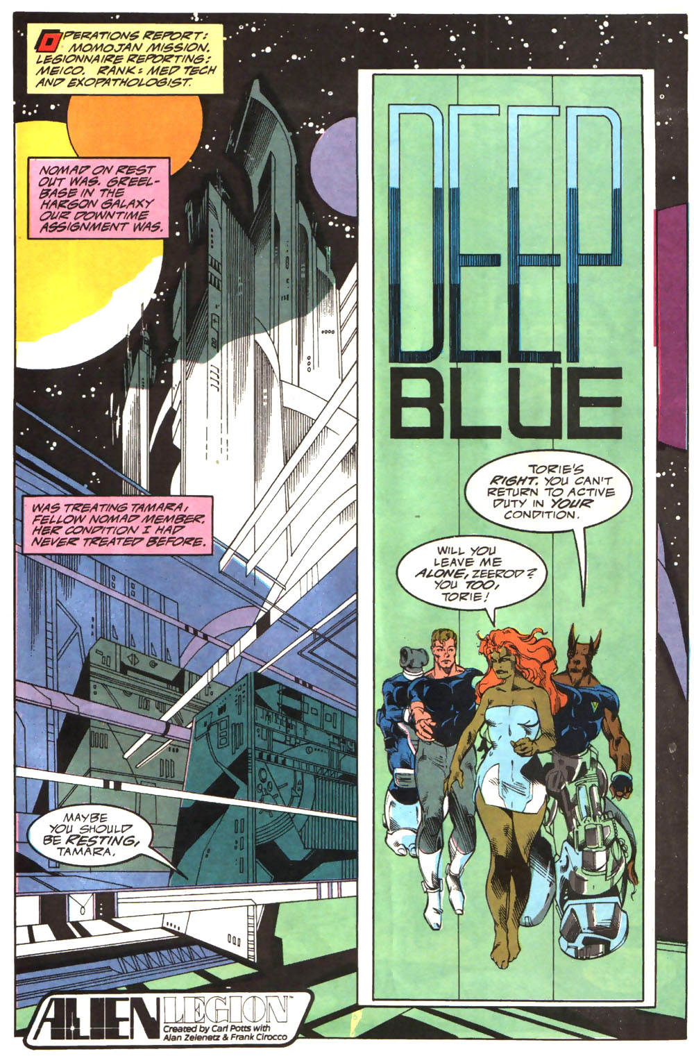 Read online Alien Legion (1987) comic -  Issue #13 - 4