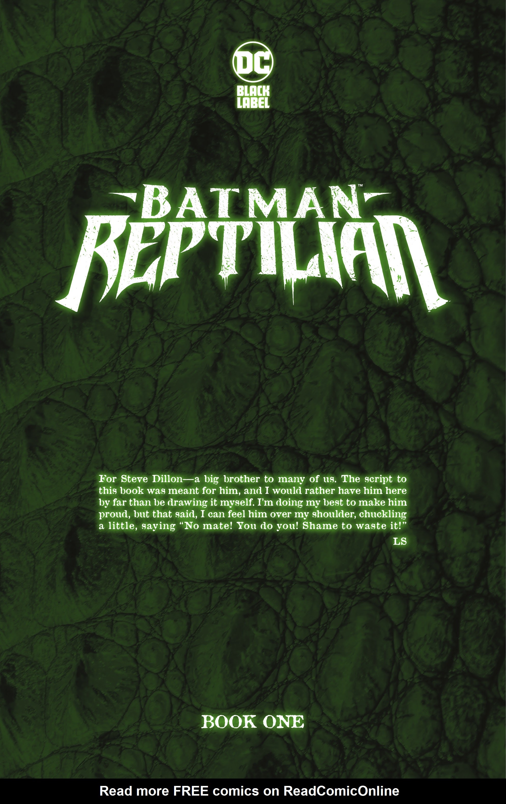 Read online Batman: Reptilian comic -  Issue #1 - 3