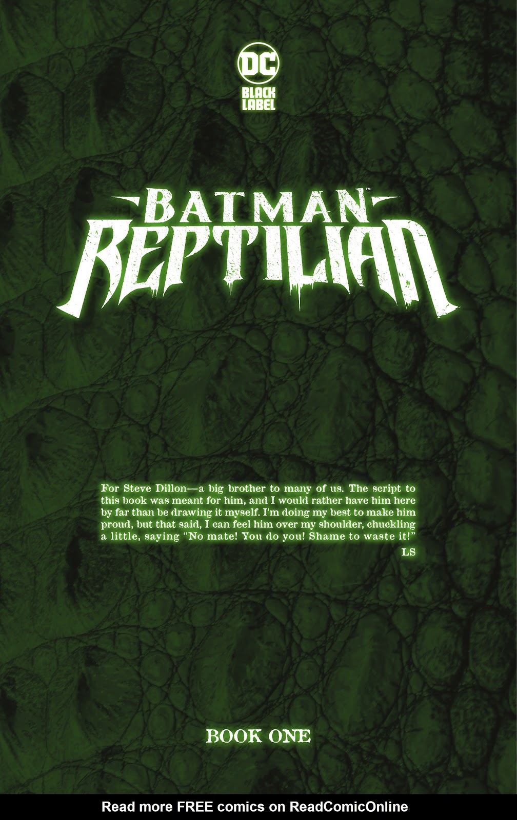 Batman: Reptilian issue 1 - Page 3