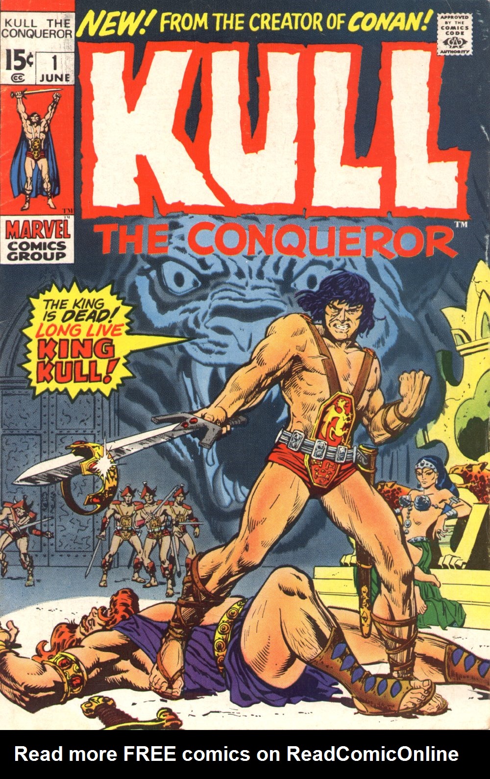 Read online Kull, the Conqueror (1971) comic -  Issue #1 - 1