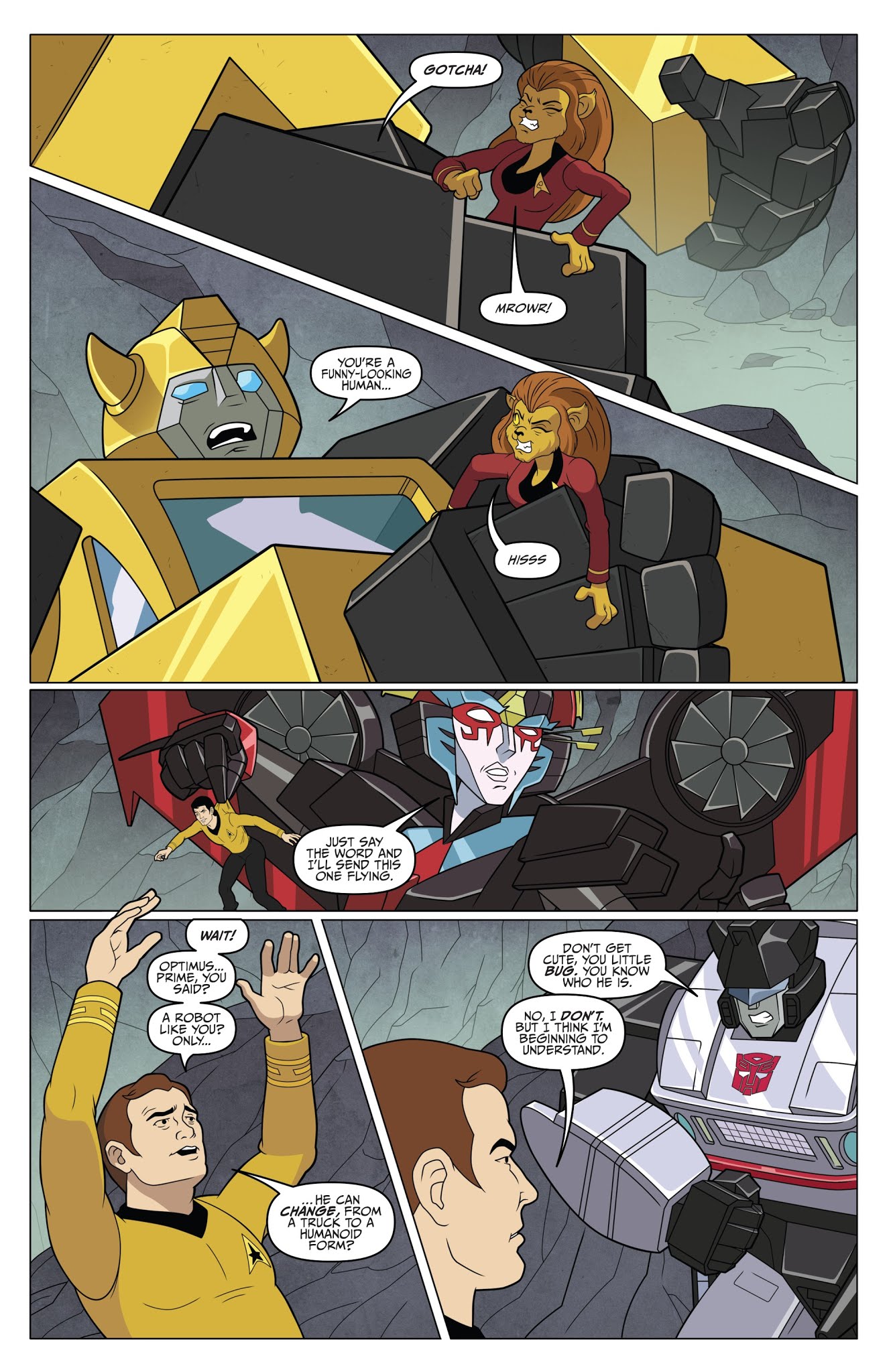 Read online Star Trek vs. Transformers comic -  Issue #2 - 10