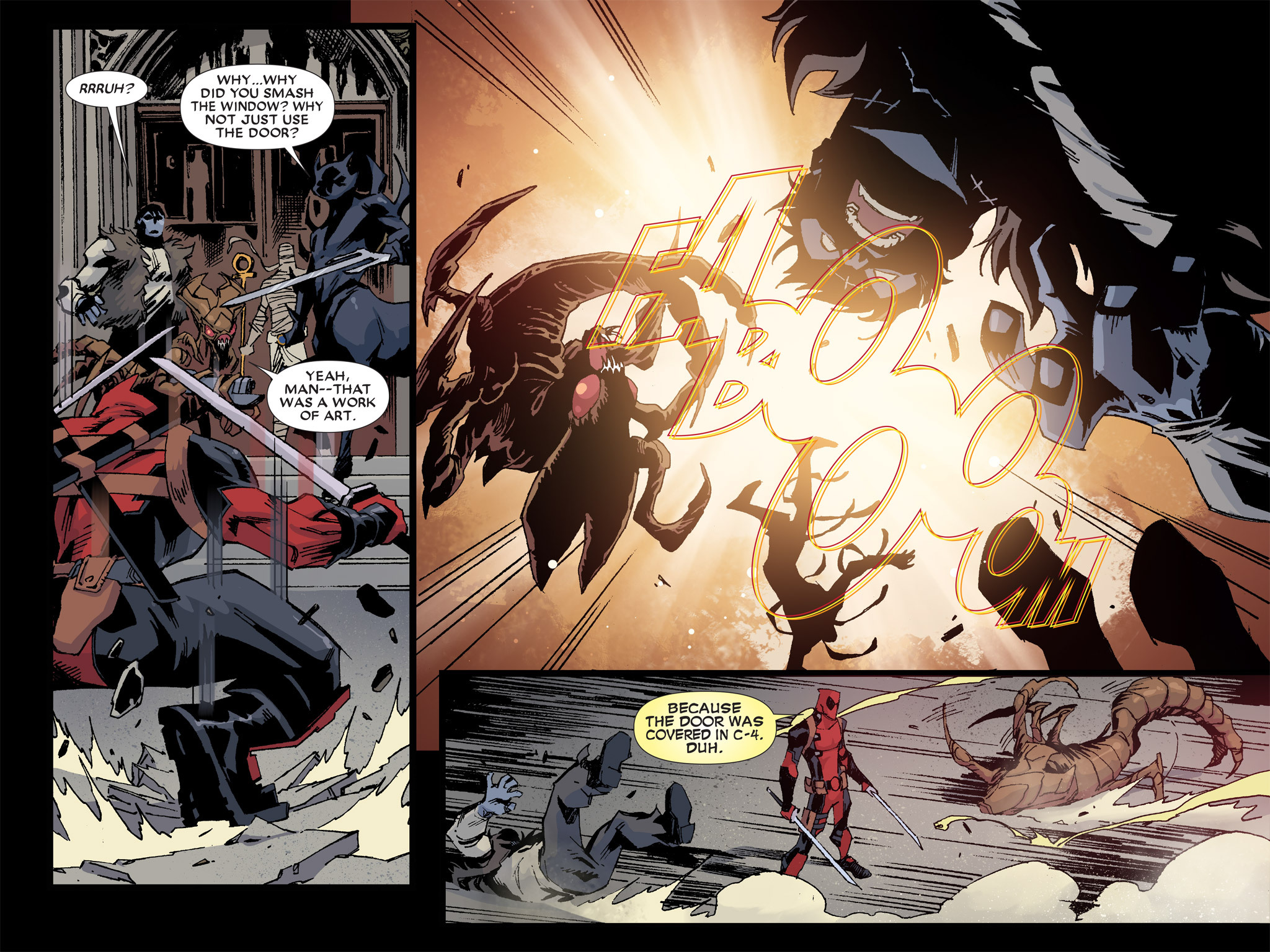 Read online Deadpool: Dracula's Gauntlet comic -  Issue # Part 7 - 33