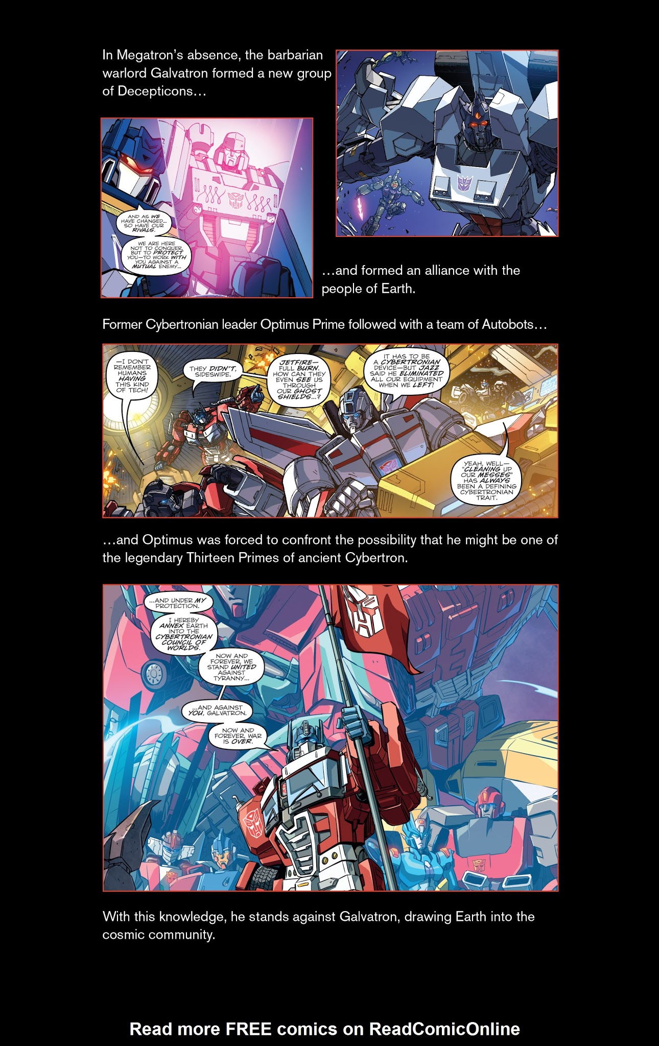 Read online Transformers: Deviations comic -  Issue # Full - 31