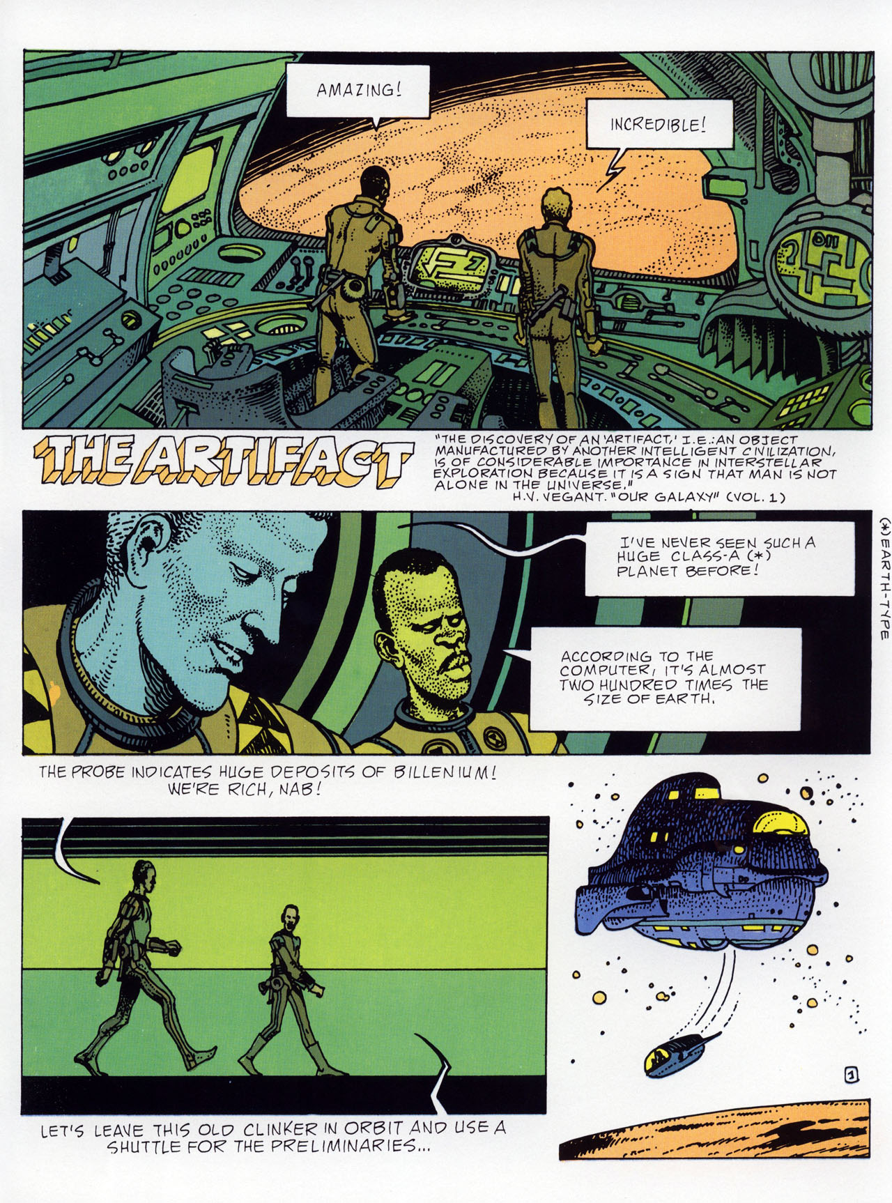 Read online Epic Graphic Novel: Moebius comic -  Issue # TPB 4 - 57