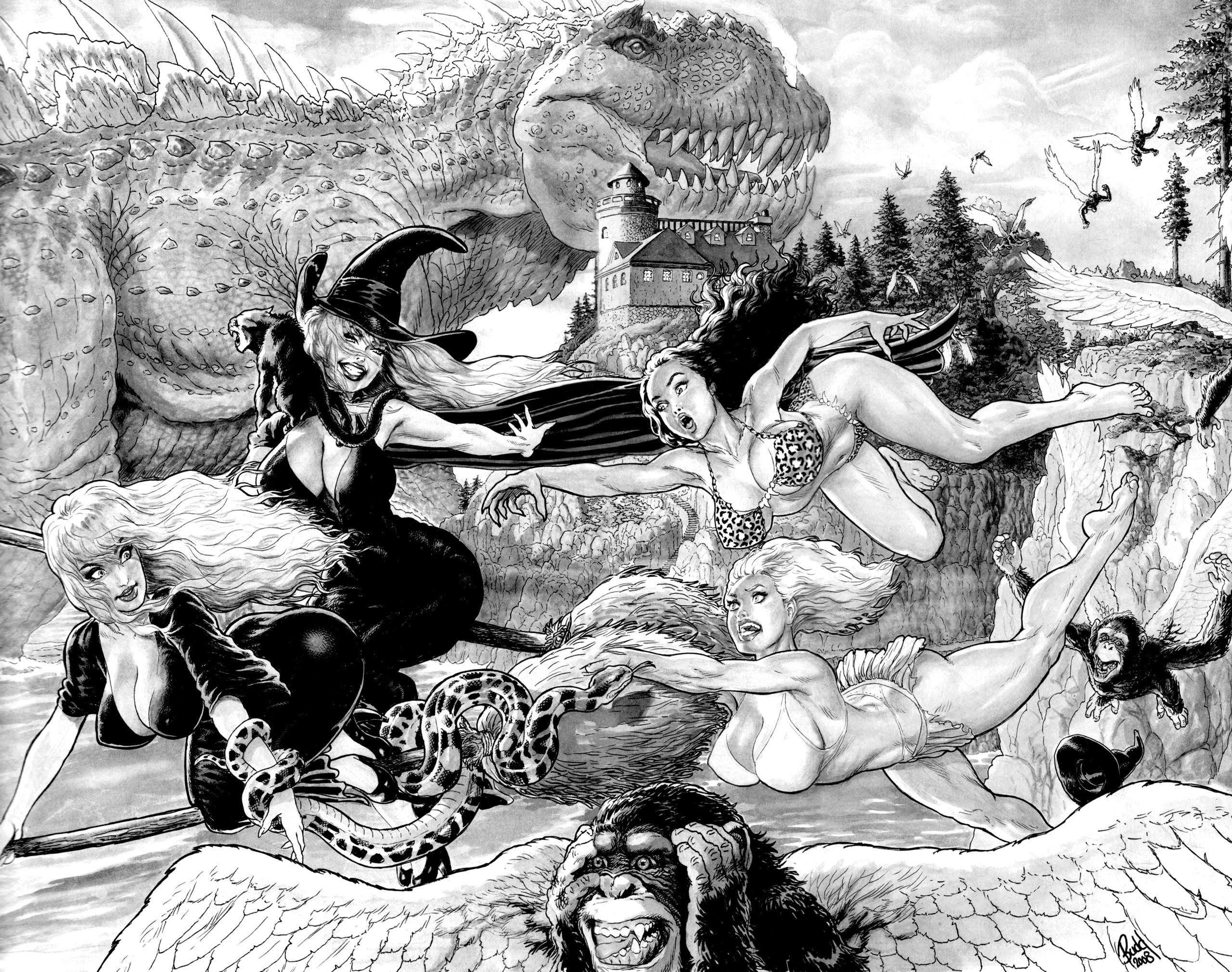 Read online Cavewoman: Pangaean Sea comic -  Issue #11 - 22