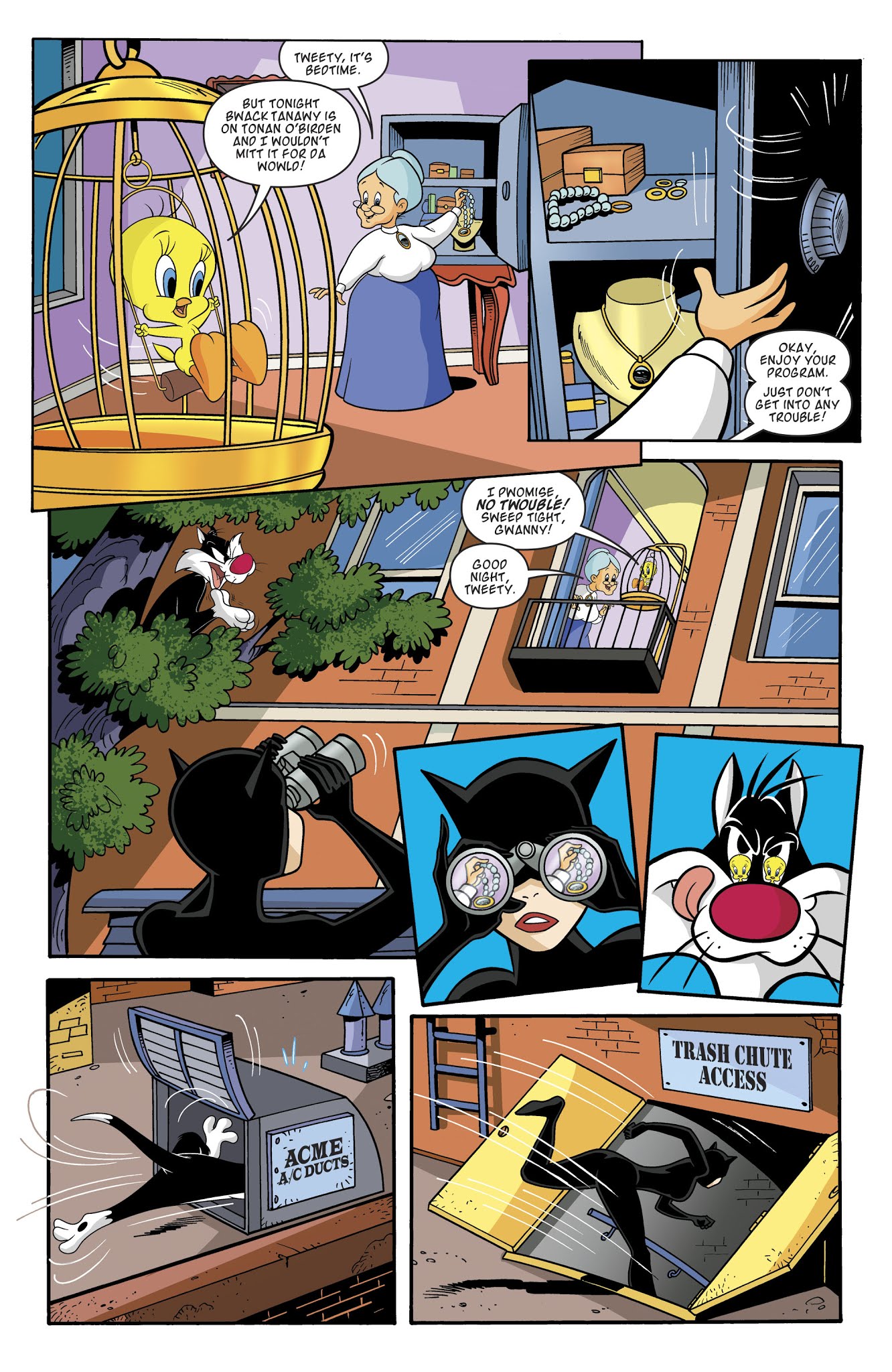 Read online Catwoman/Tweety and Sylvester comic -  Issue # Full - 32