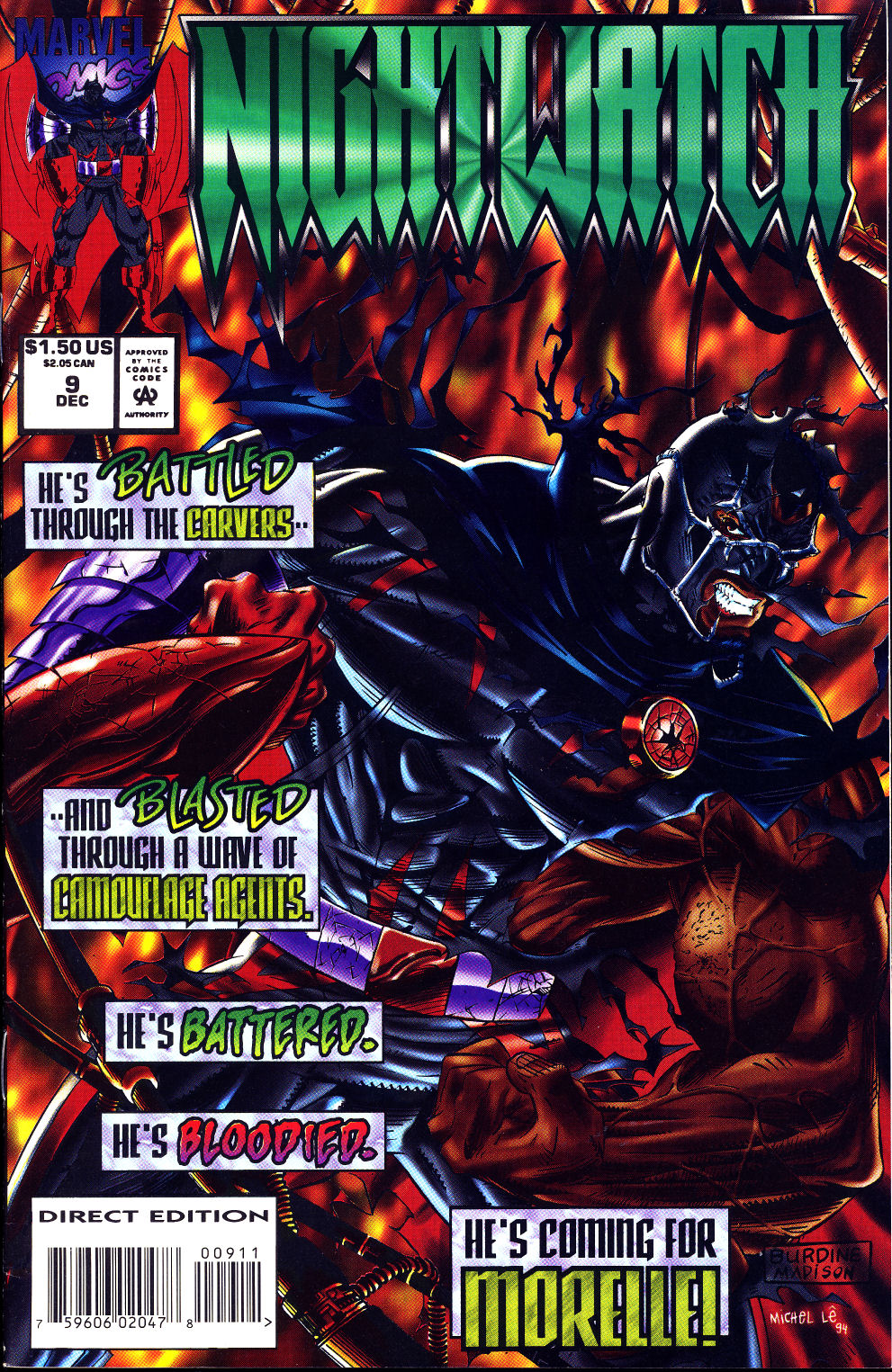 Read online Nightwatch comic -  Issue #9 - 1