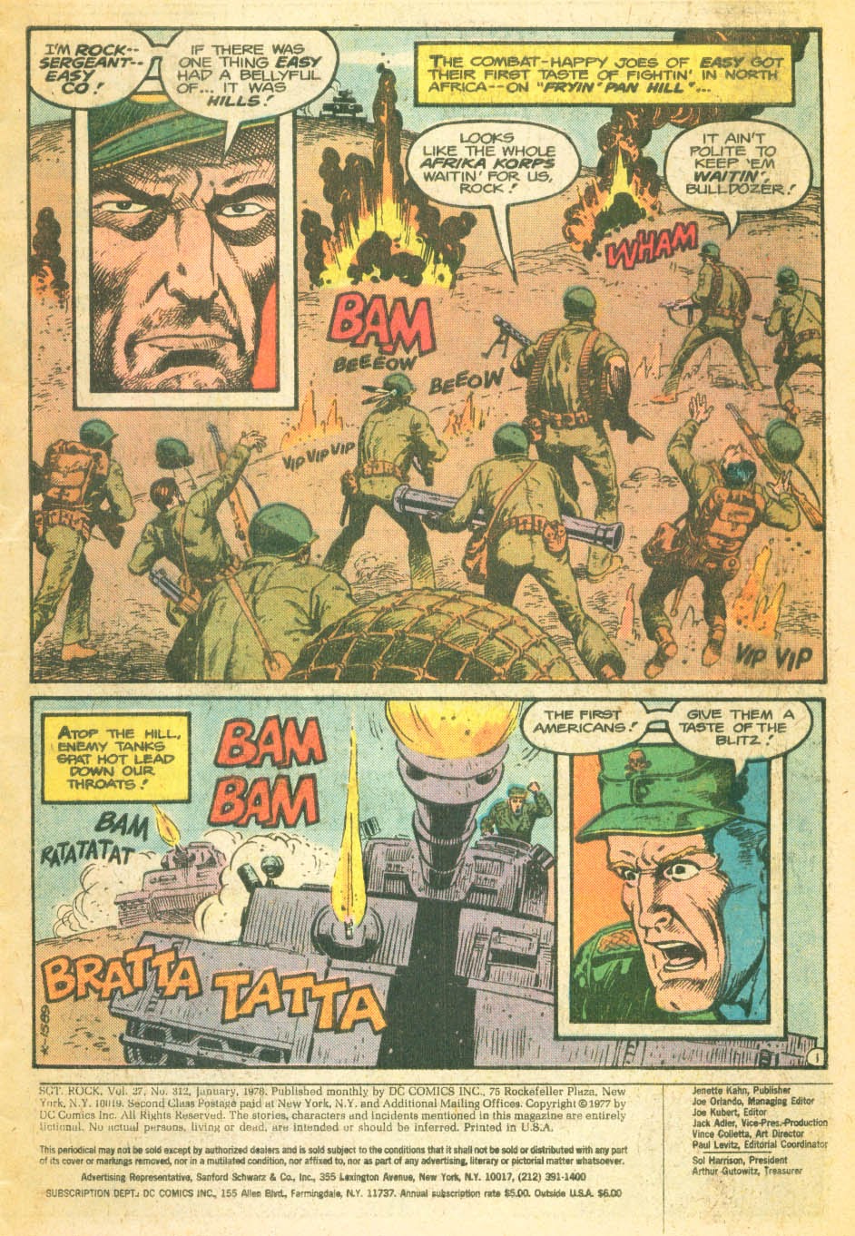 Read online Sgt. Rock comic -  Issue #312 - 3