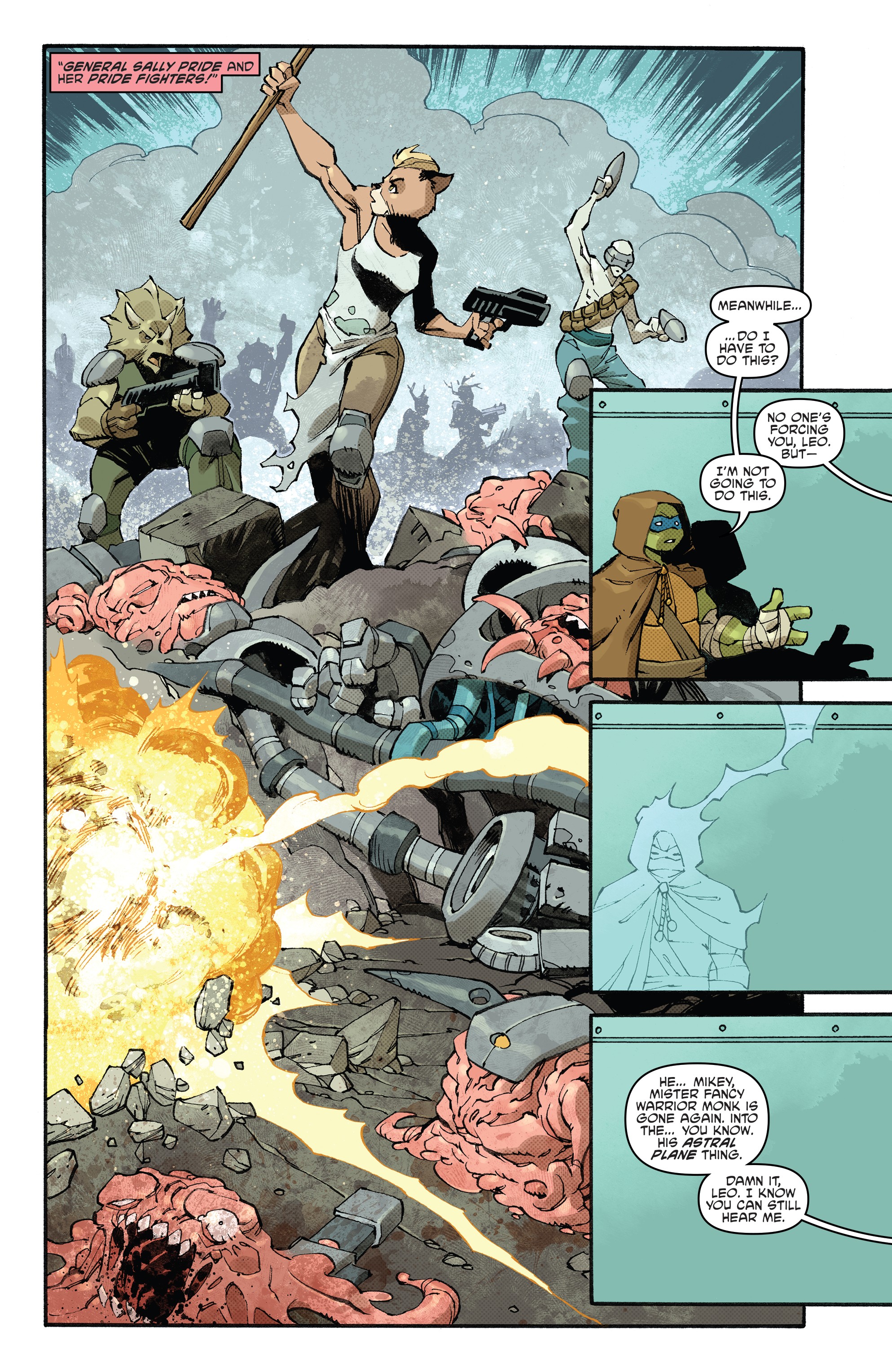 Read online Teenage Mutant Ninja Turtles (2011) comic -  Issue #91 - 28