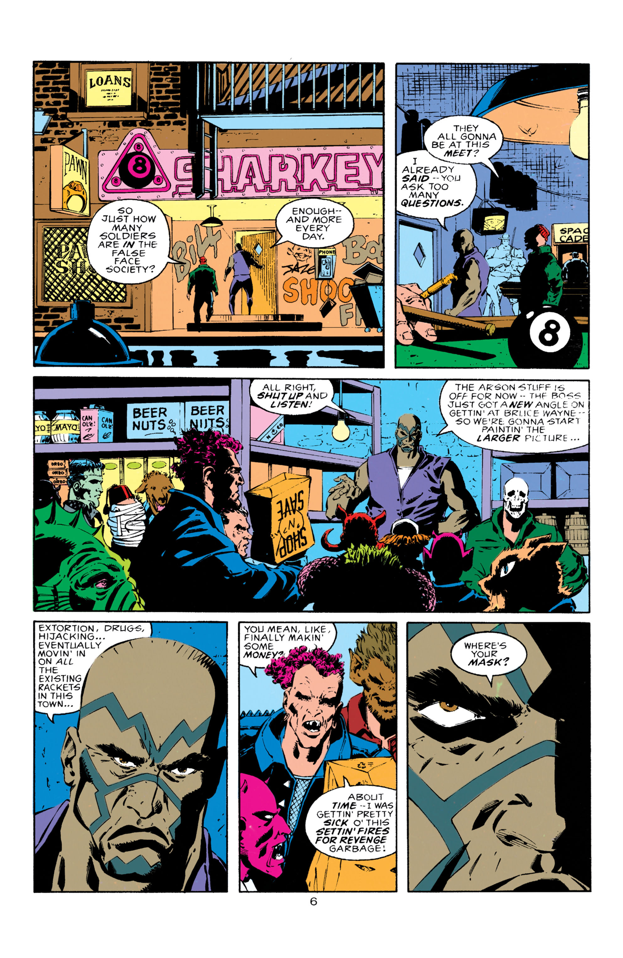 Read online Batman (1940) comic -  Issue #485 - 7