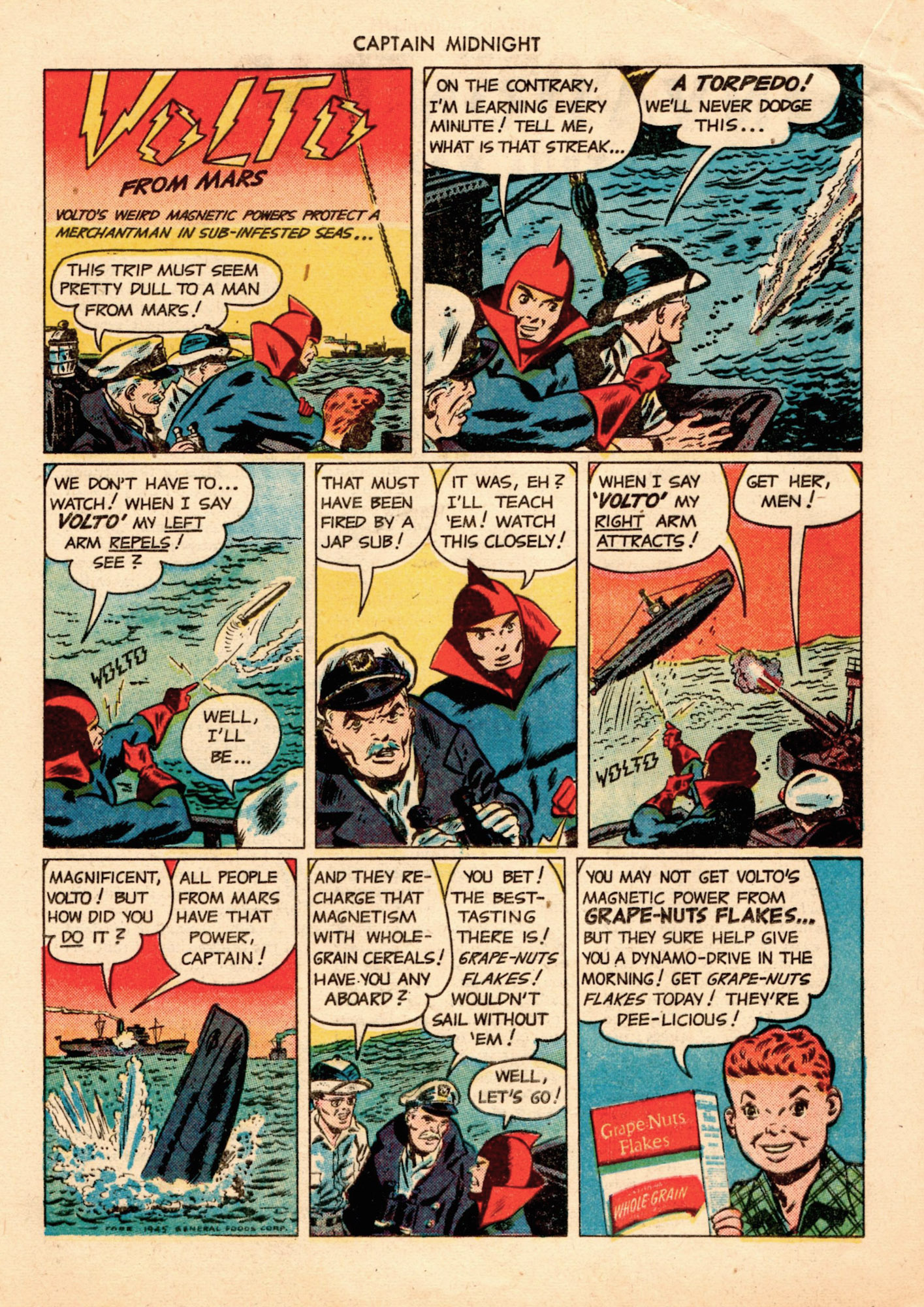 Read online Captain Midnight (1942) comic -  Issue #34 - 22