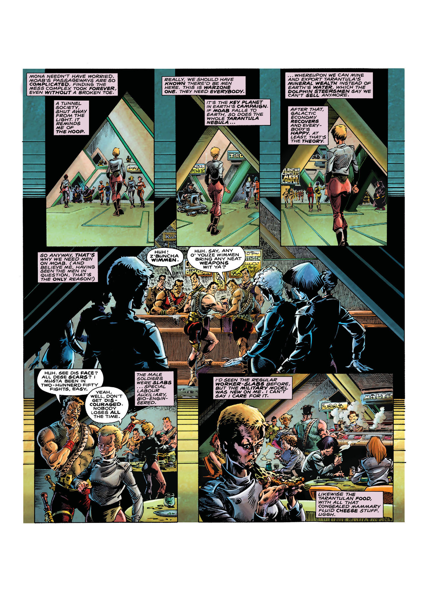 Read online The Ballad of Halo Jones (2018) comic -  Issue # TPB 3 - 52