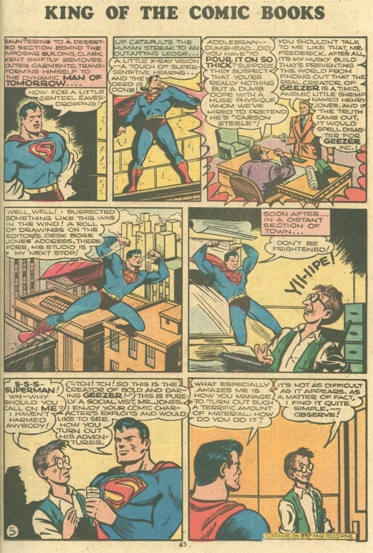 Read online Superman (1939) comic -  Issue #284 - 45