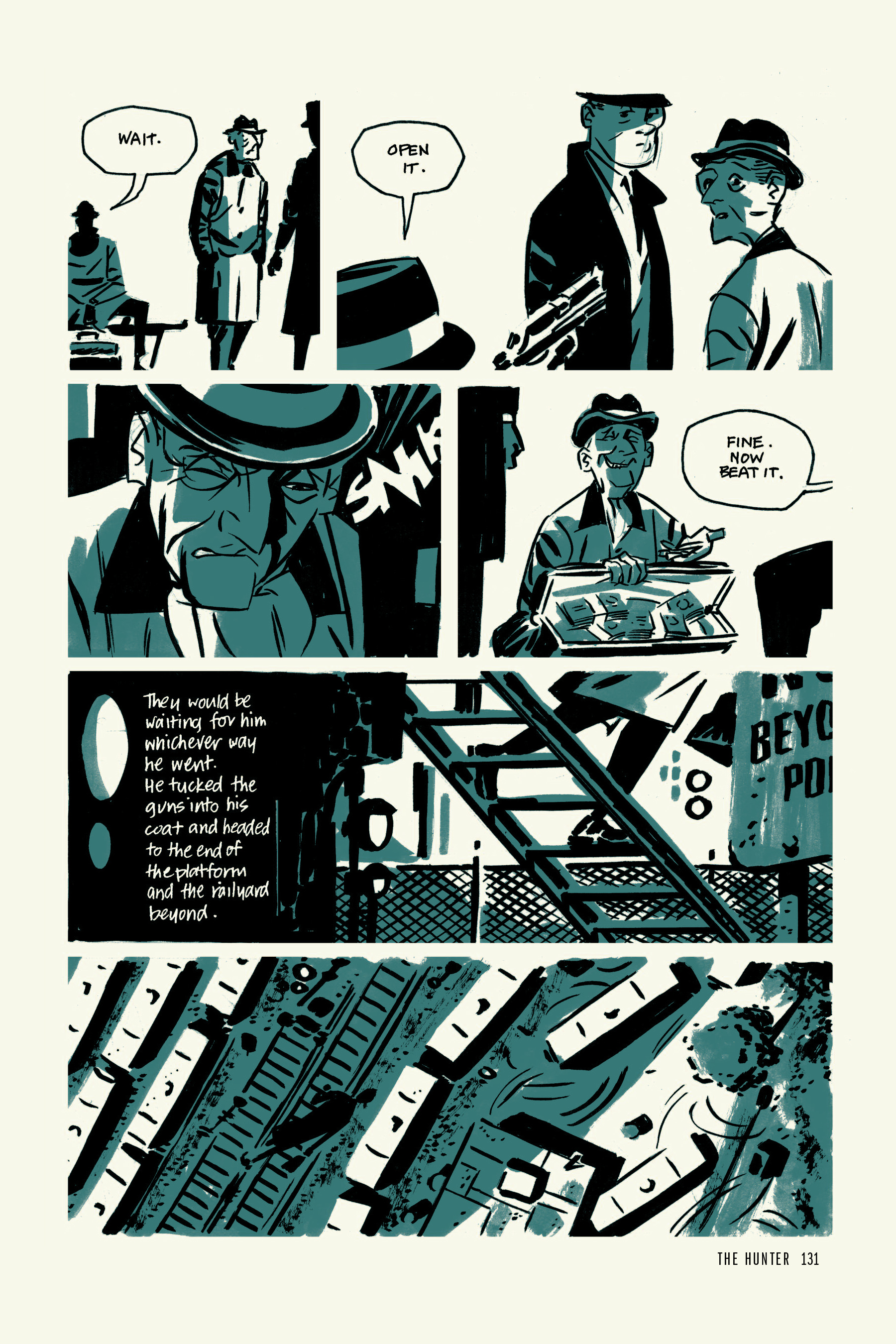 Read online Richard Stark's Parker comic -  Issue #1 - 129