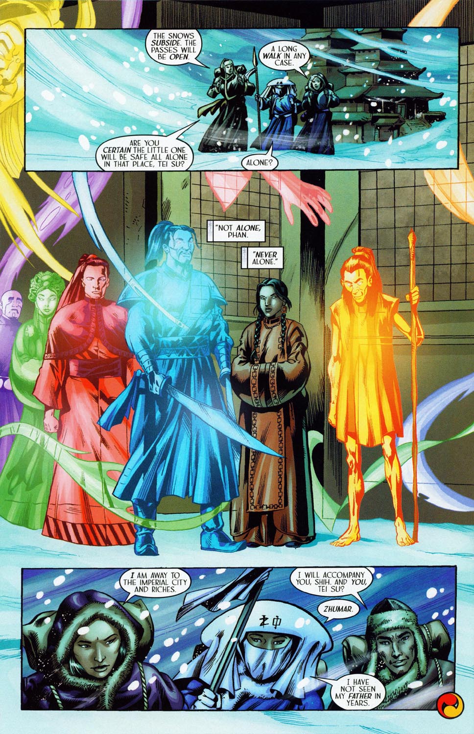 Read online Silken Ghost comic -  Issue #5 - 23