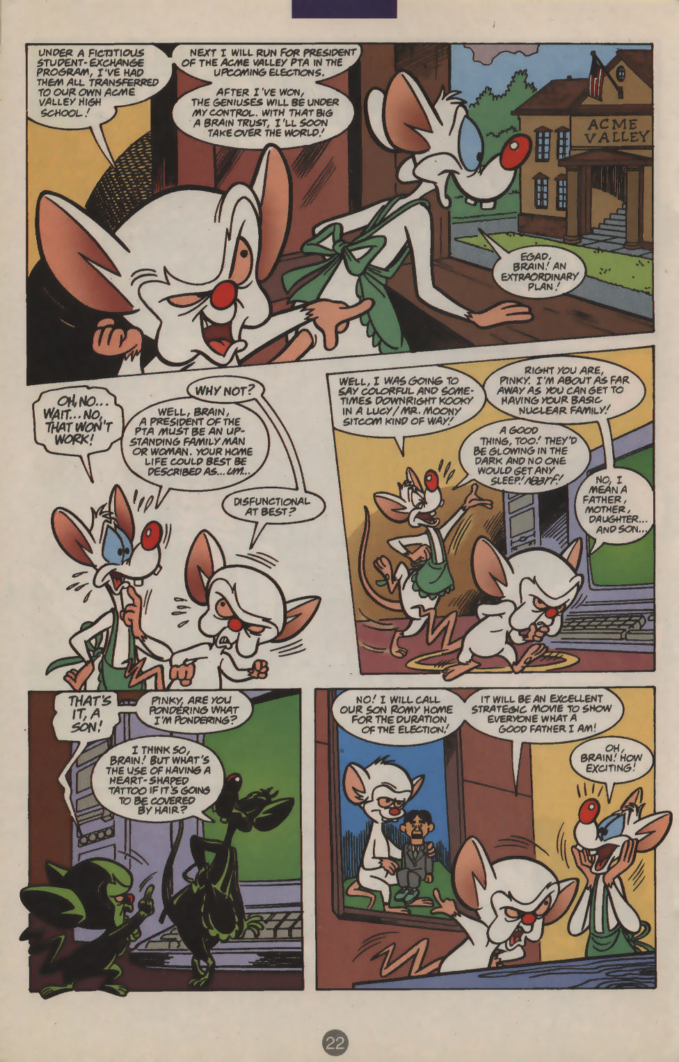 Read online Pinky and The Brain comic -  Issue #21 - 16