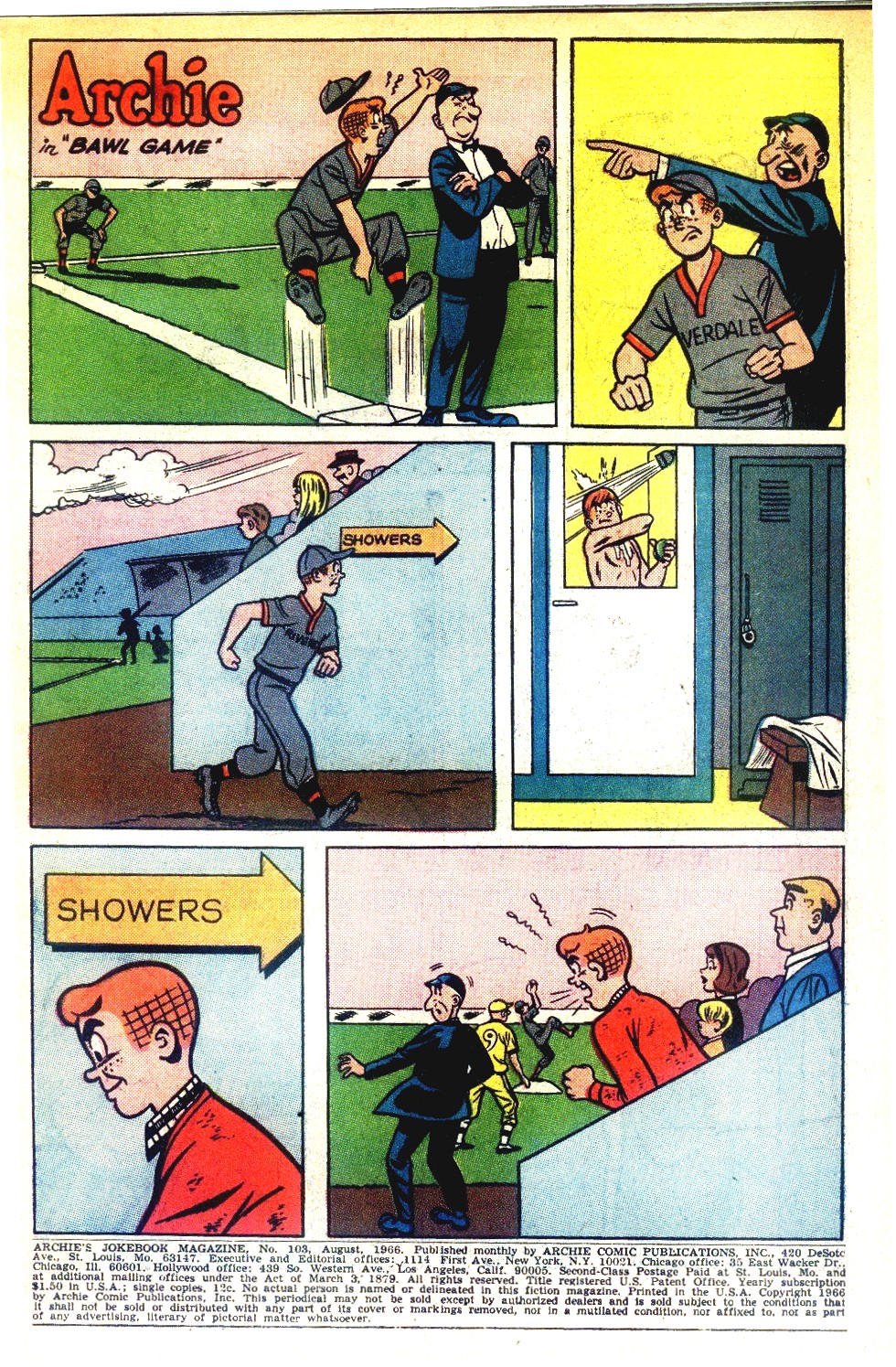 Read online Archie's Joke Book Magazine comic -  Issue #103 - 3