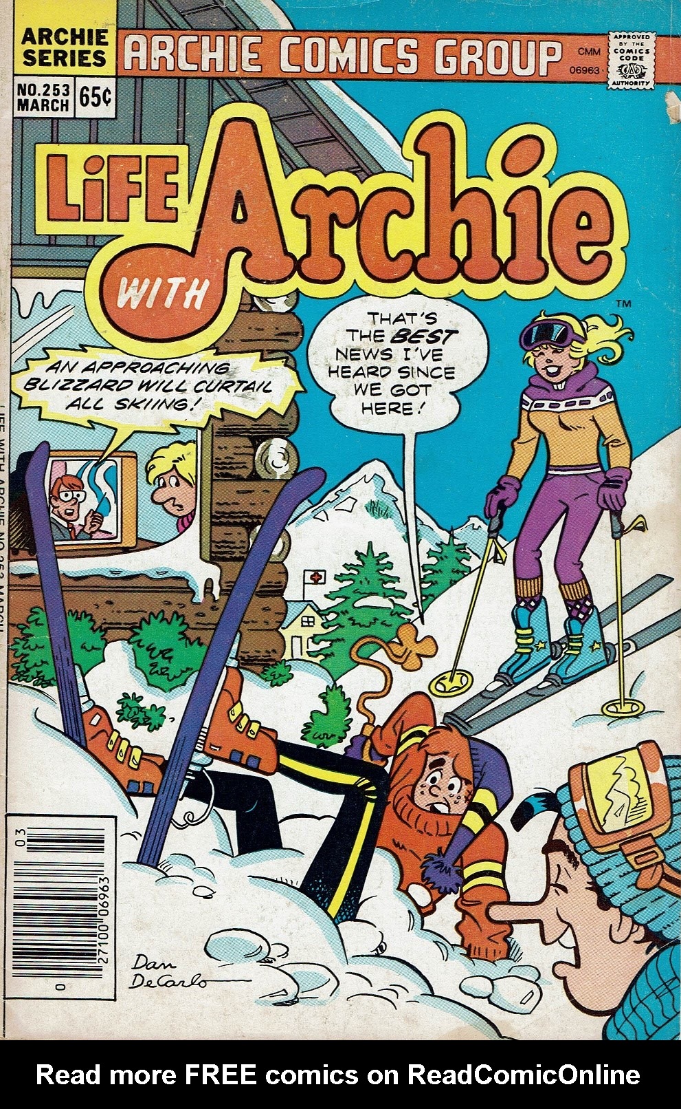 Read online Life With Archie (1958) comic -  Issue #253 - 1