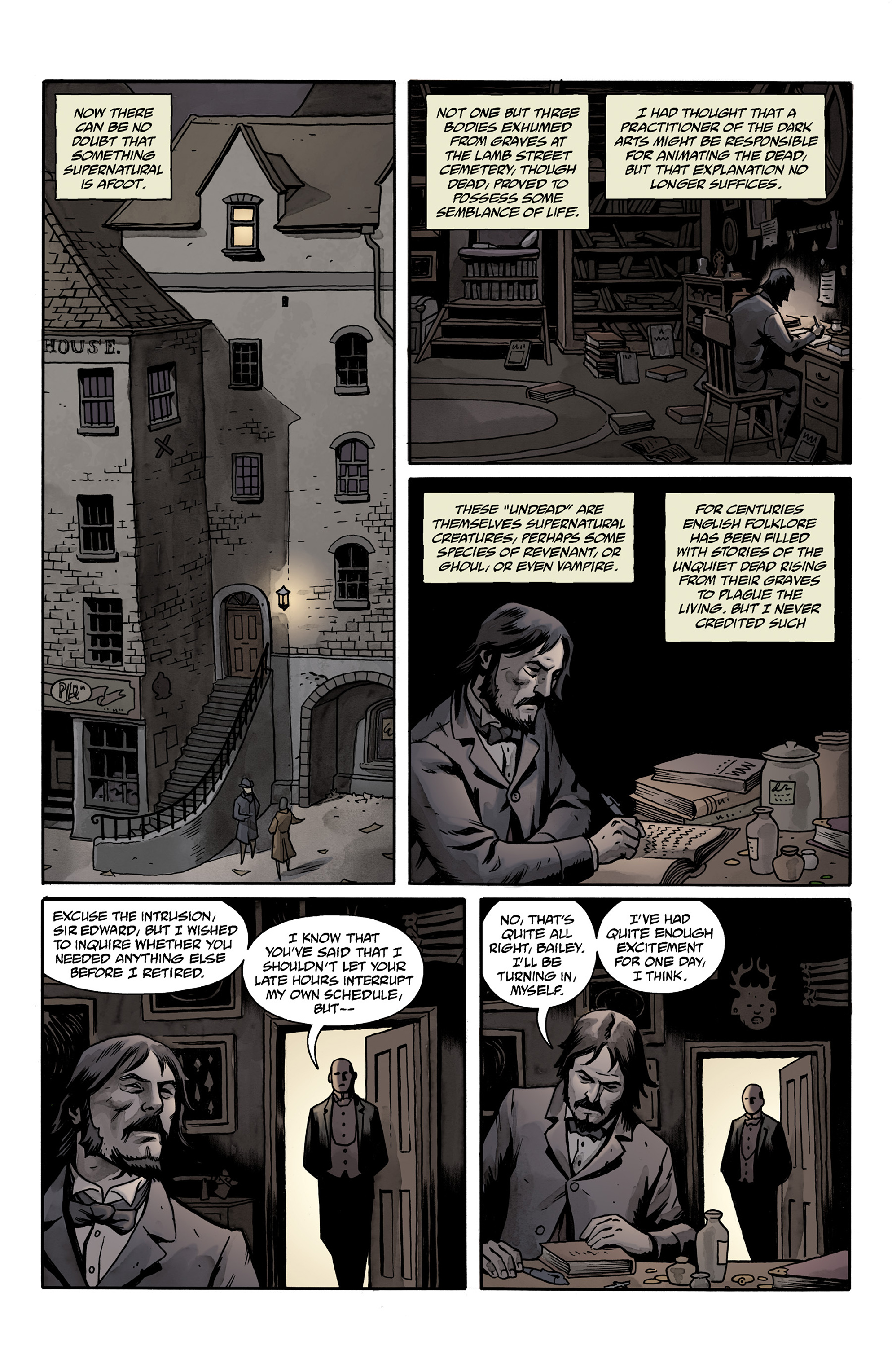 Read online Witchfinder: City of the Dead comic -  Issue #2 - 9