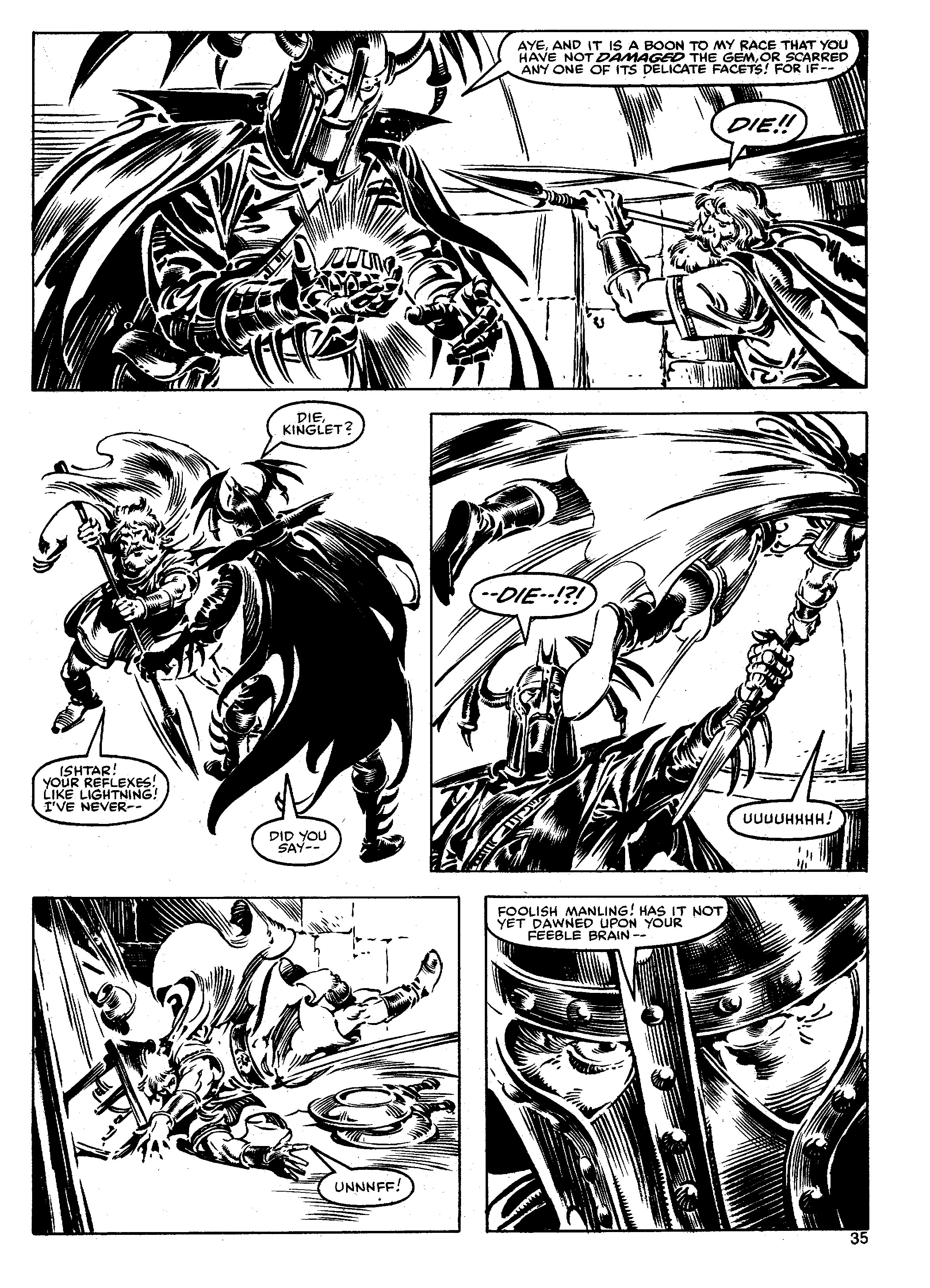 Read online The Savage Sword Of Conan comic -  Issue #90 - 34