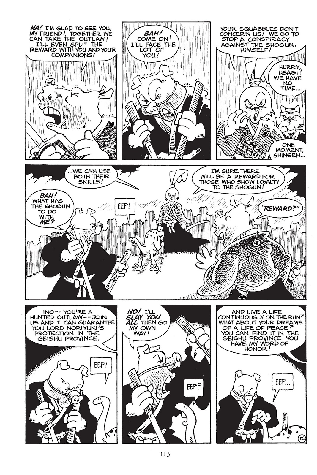 Usagi Yojimbo (1987) issue TPB 4 - Page 112