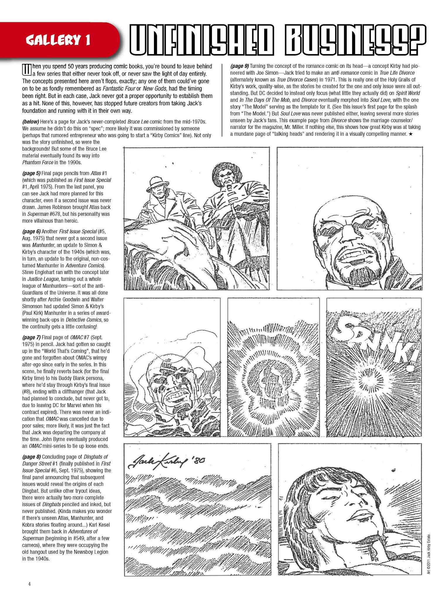 Read online The Jack Kirby Collector comic -  Issue #56 - 5