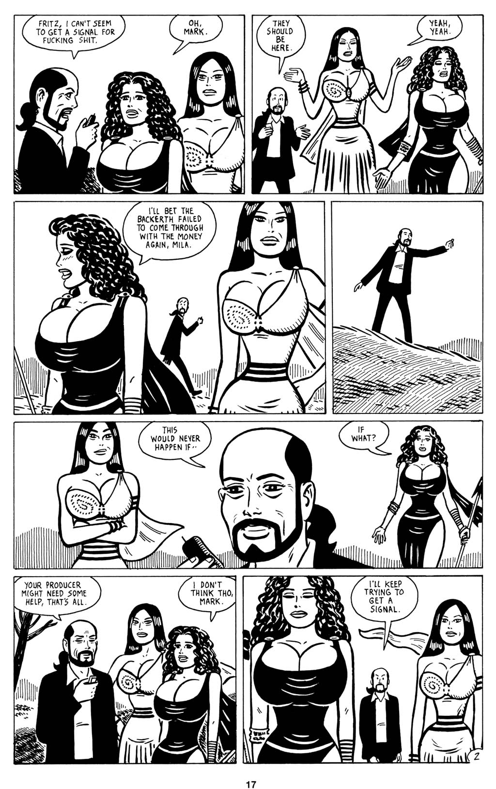 Read online Love and Rockets (2001) comic -  Issue #15 - 19