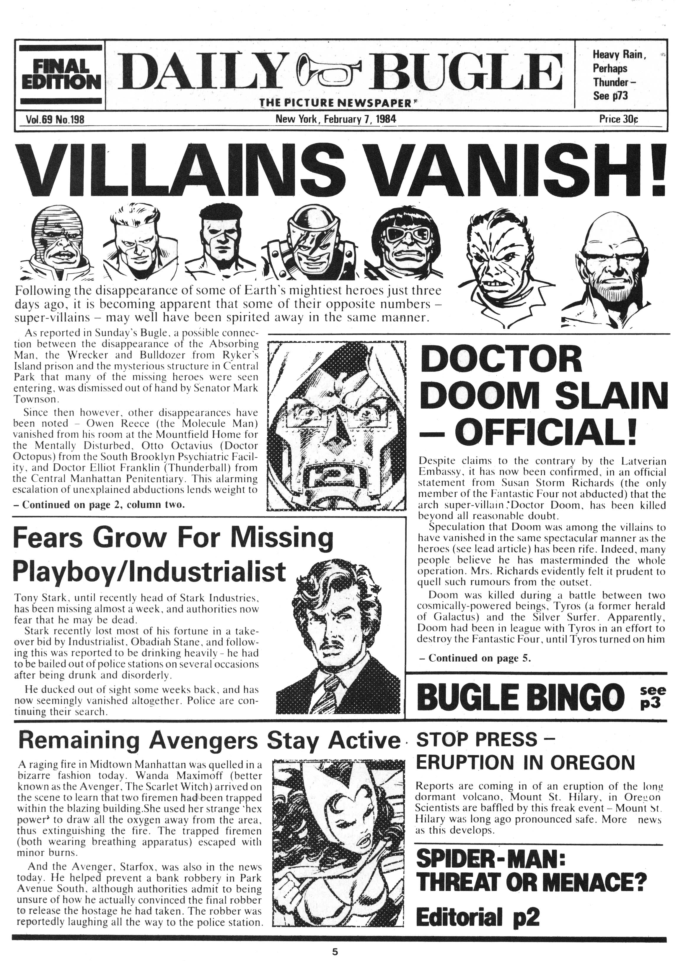 Read online Secret Wars (1985) comic -  Issue #9 - 5
