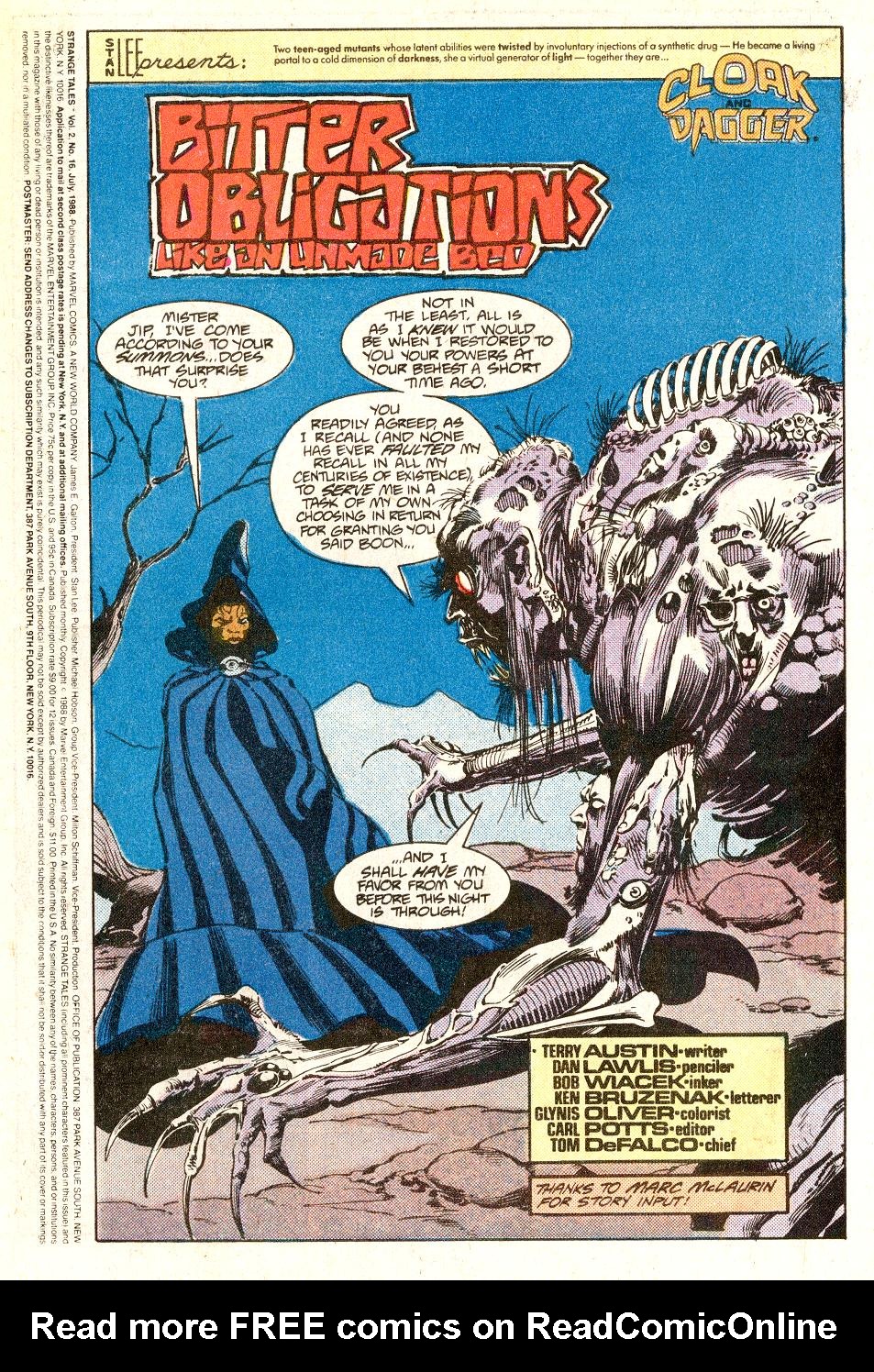 Read online Strange Tales (1987) comic -  Issue #16 - 2